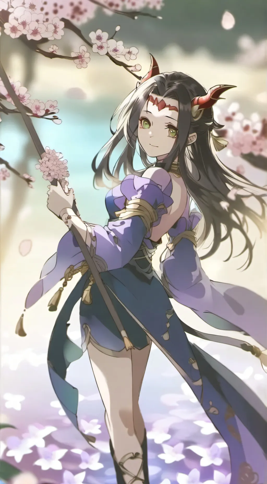 ai character: Amethyst background