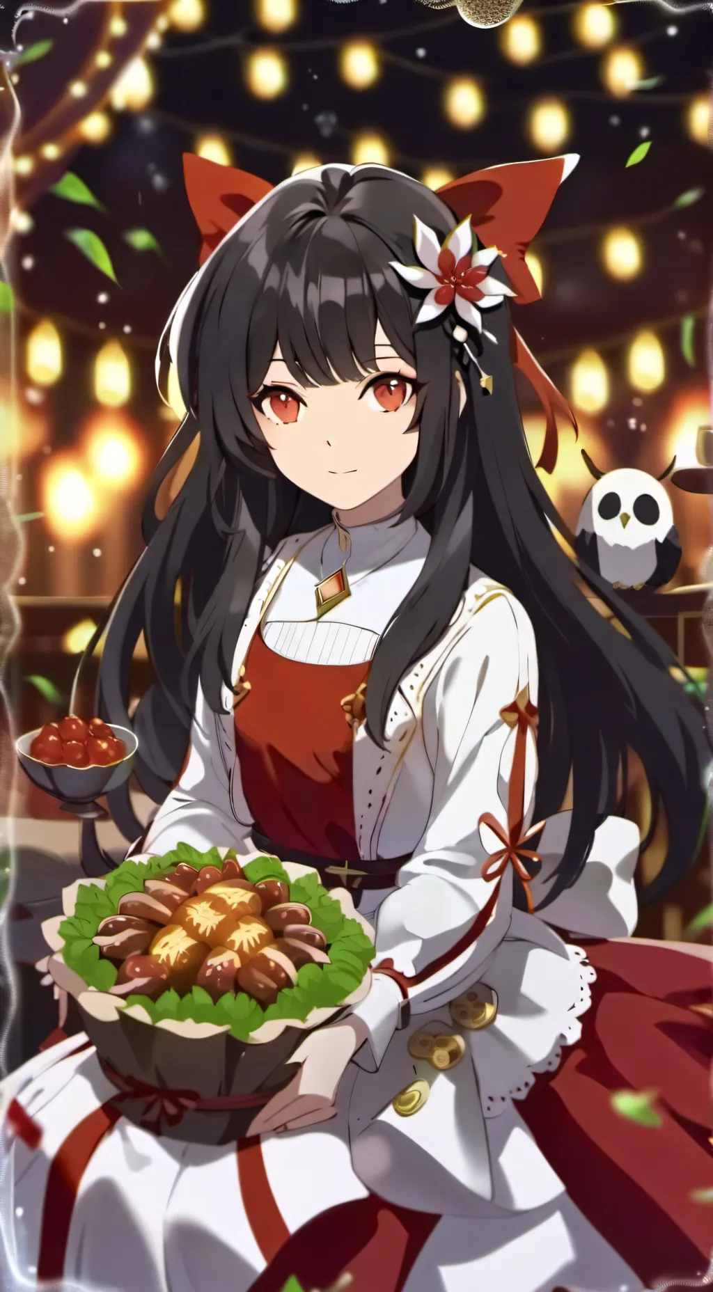 ai character: valentines kny background