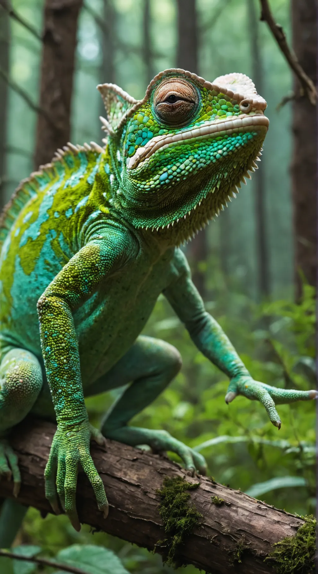 ai character: Pixel background