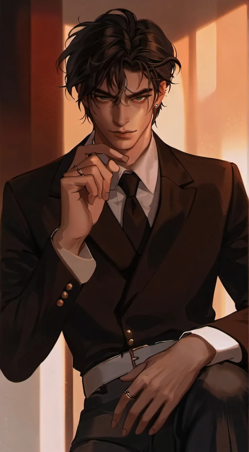 ai character: Sebastian background