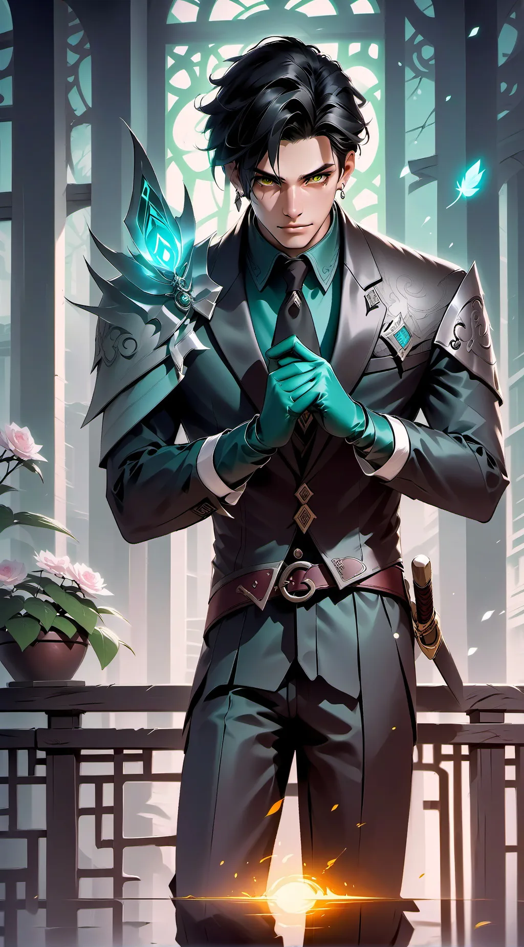 ai character: Felix background