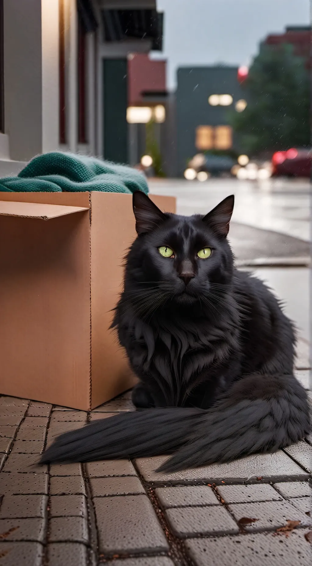 ai character: abandoned background