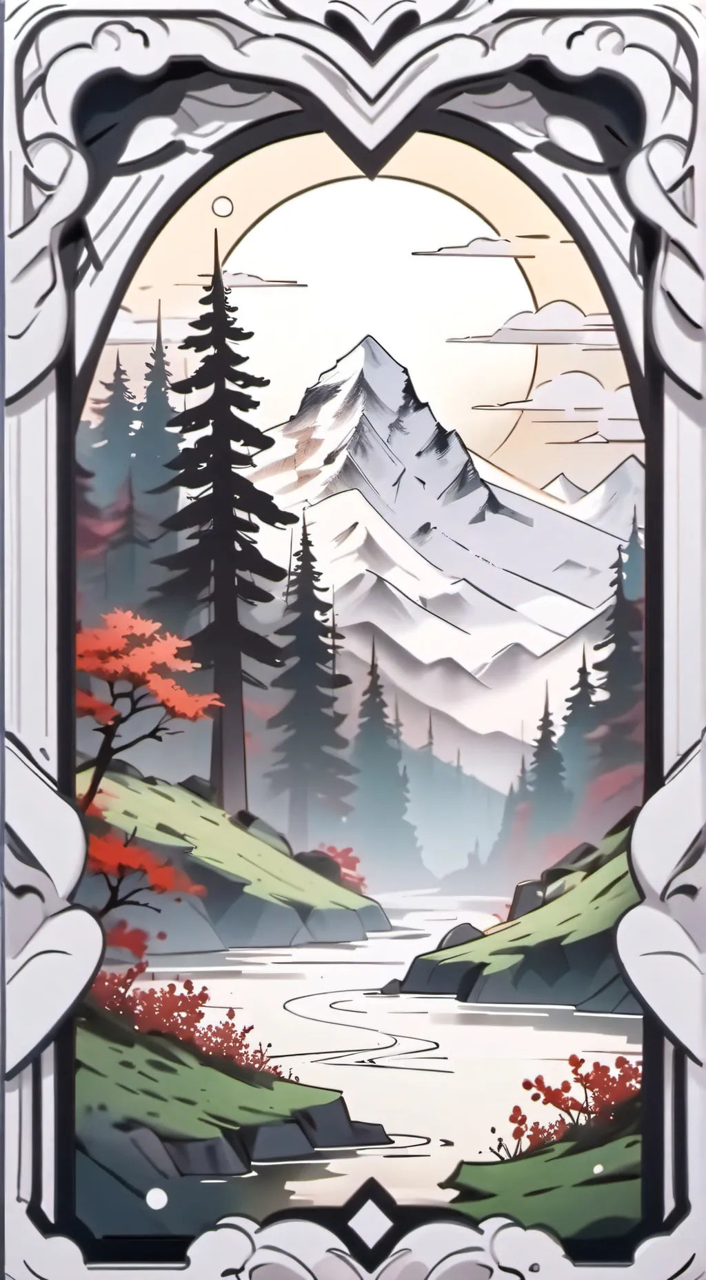 ai character: SKZ×TWD background