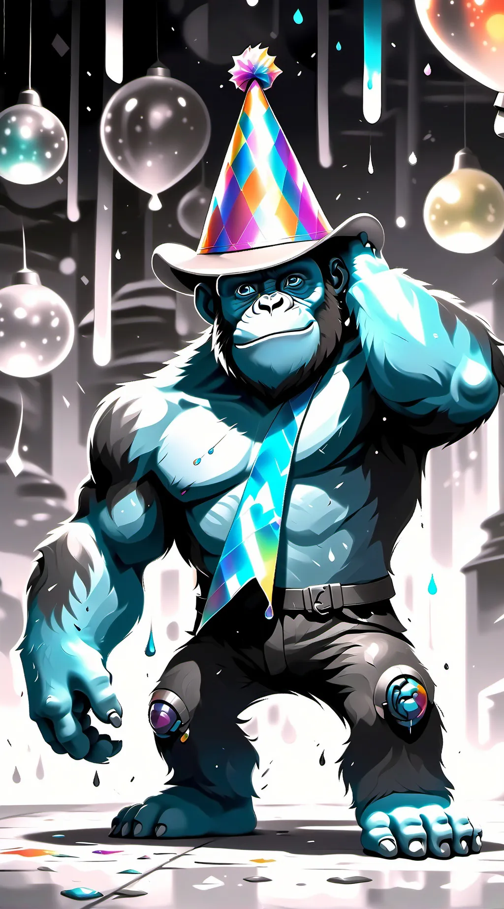 ai character: minigame infection background