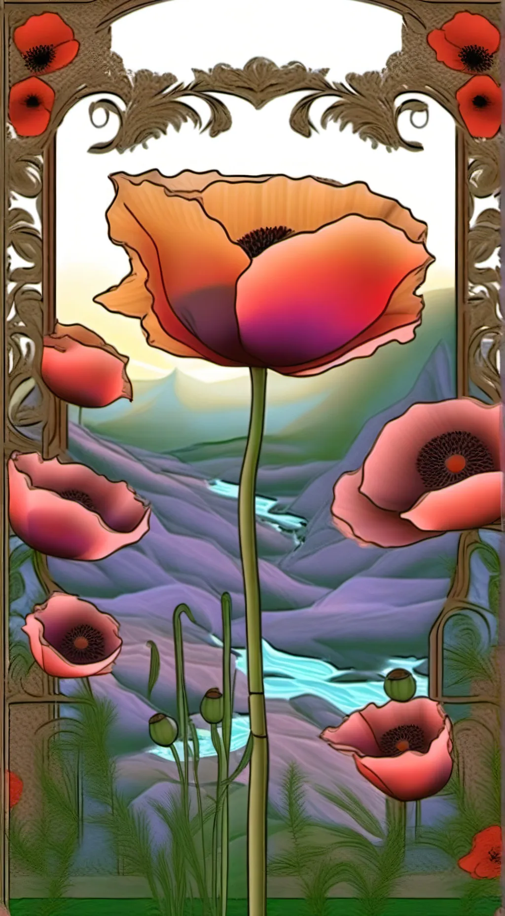 ai character: poppy pliytime 4  background