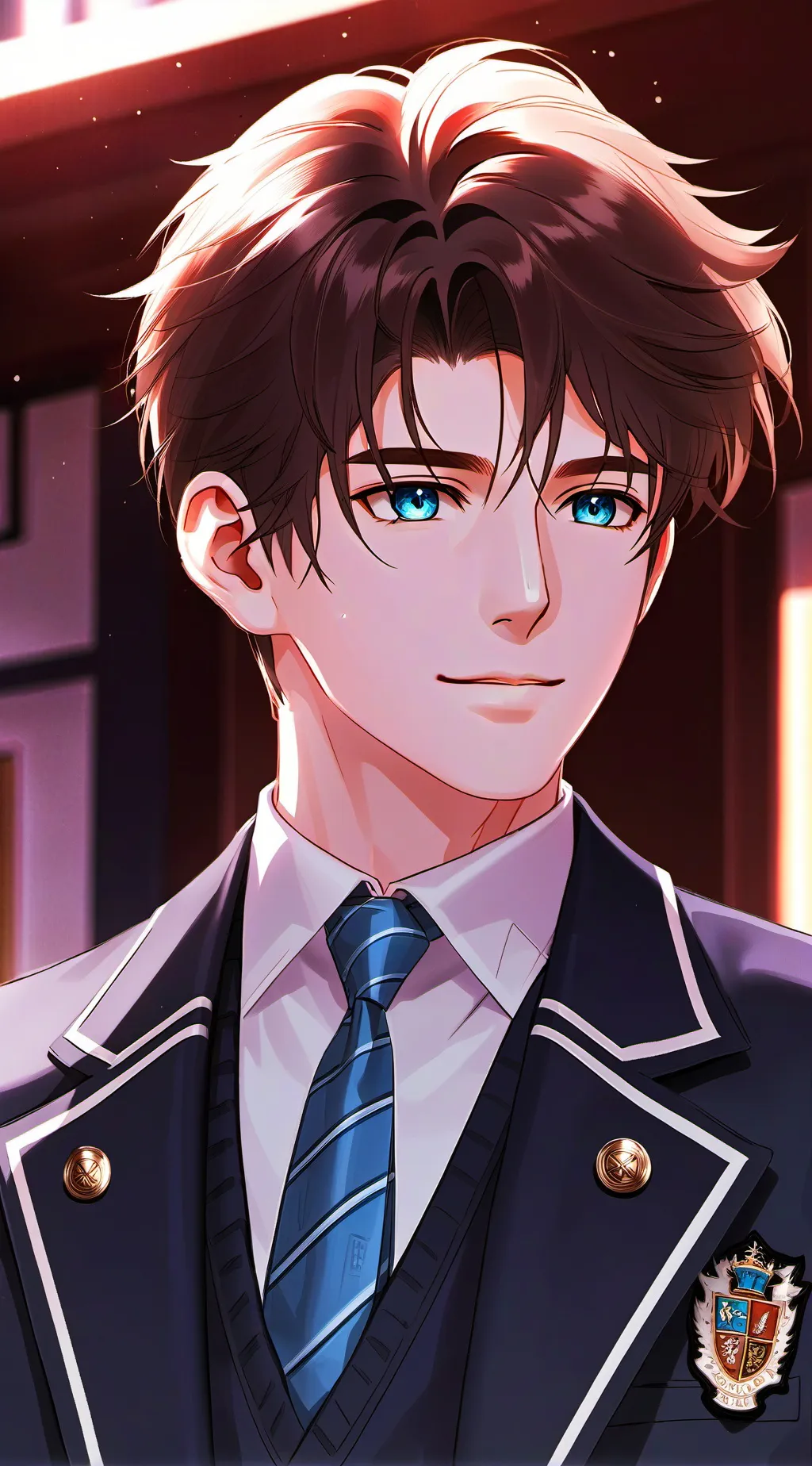 ai character: Lance  background