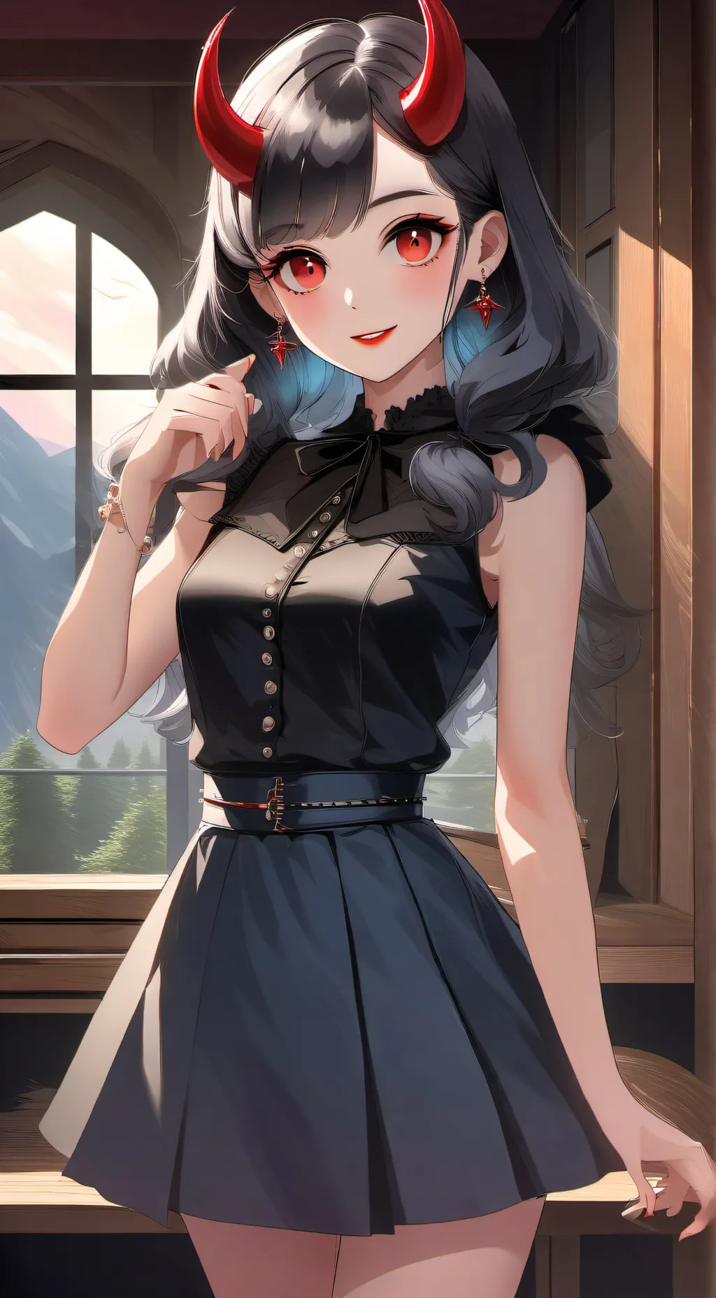 ai character: Devil background