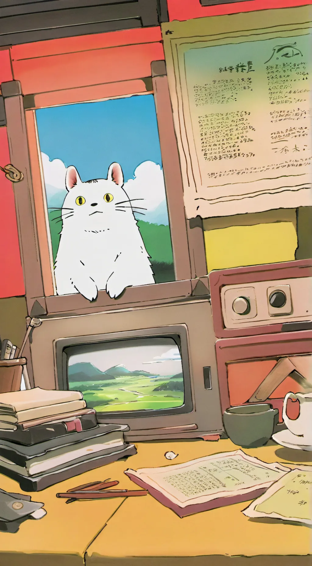 ai character: não sei background