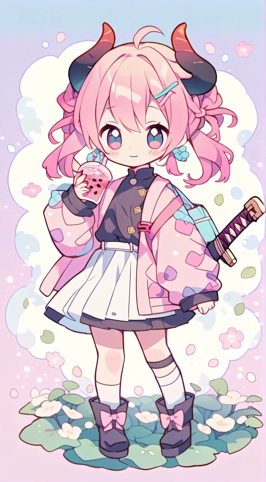 ai character: Emily "kocho" background