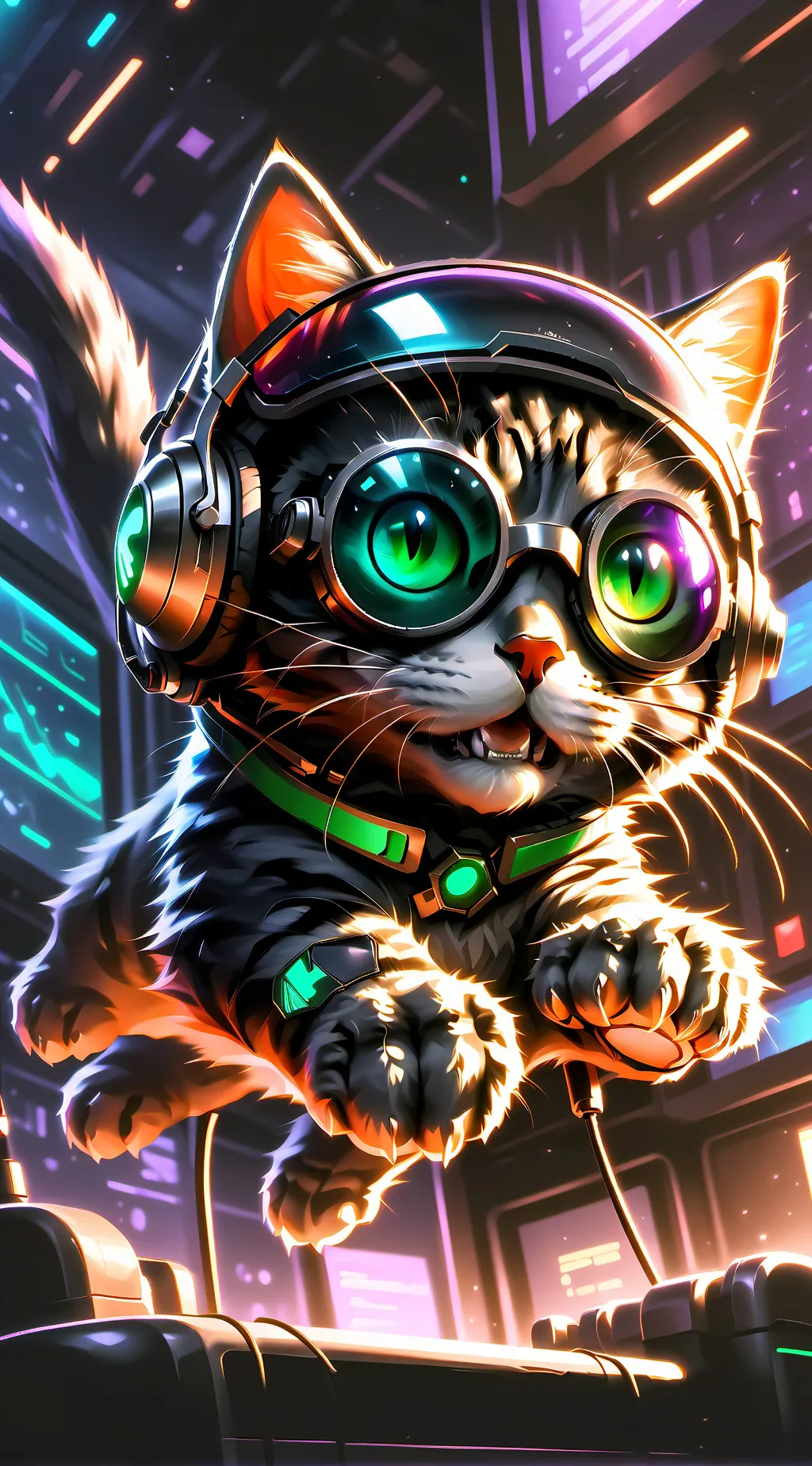 ai character: Byte background