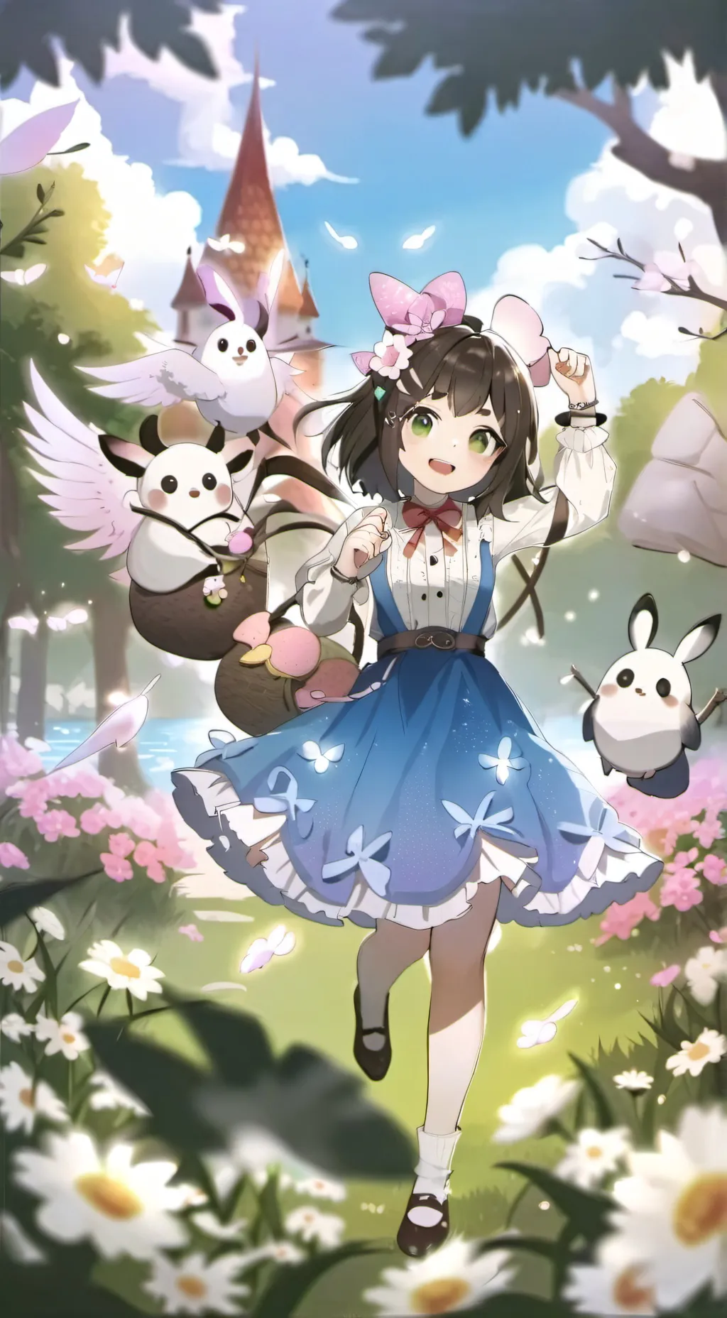ai character: Lily background