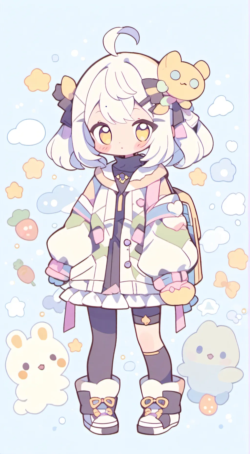 ai character: clara background