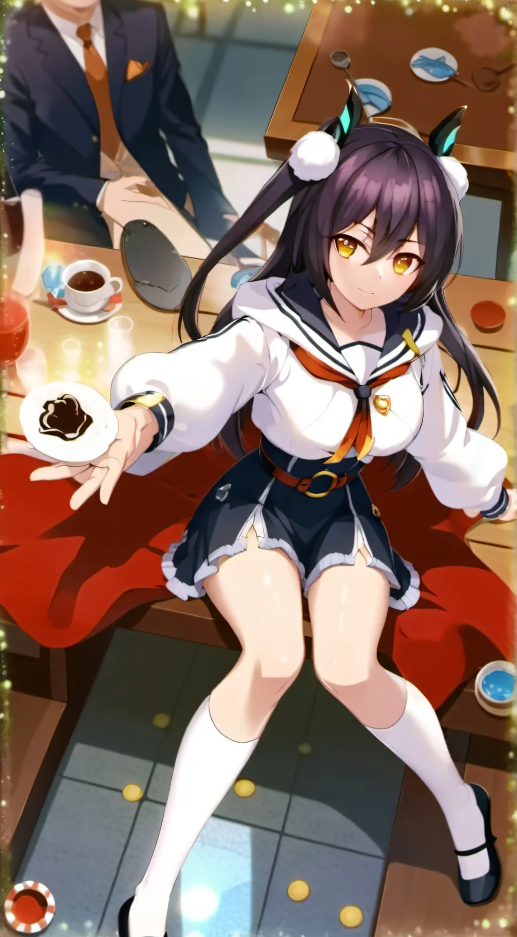 ai character: Саша background