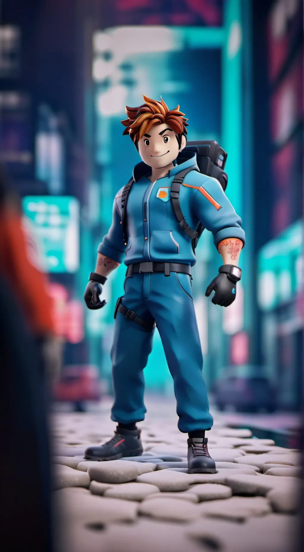 ai character: roblox  background