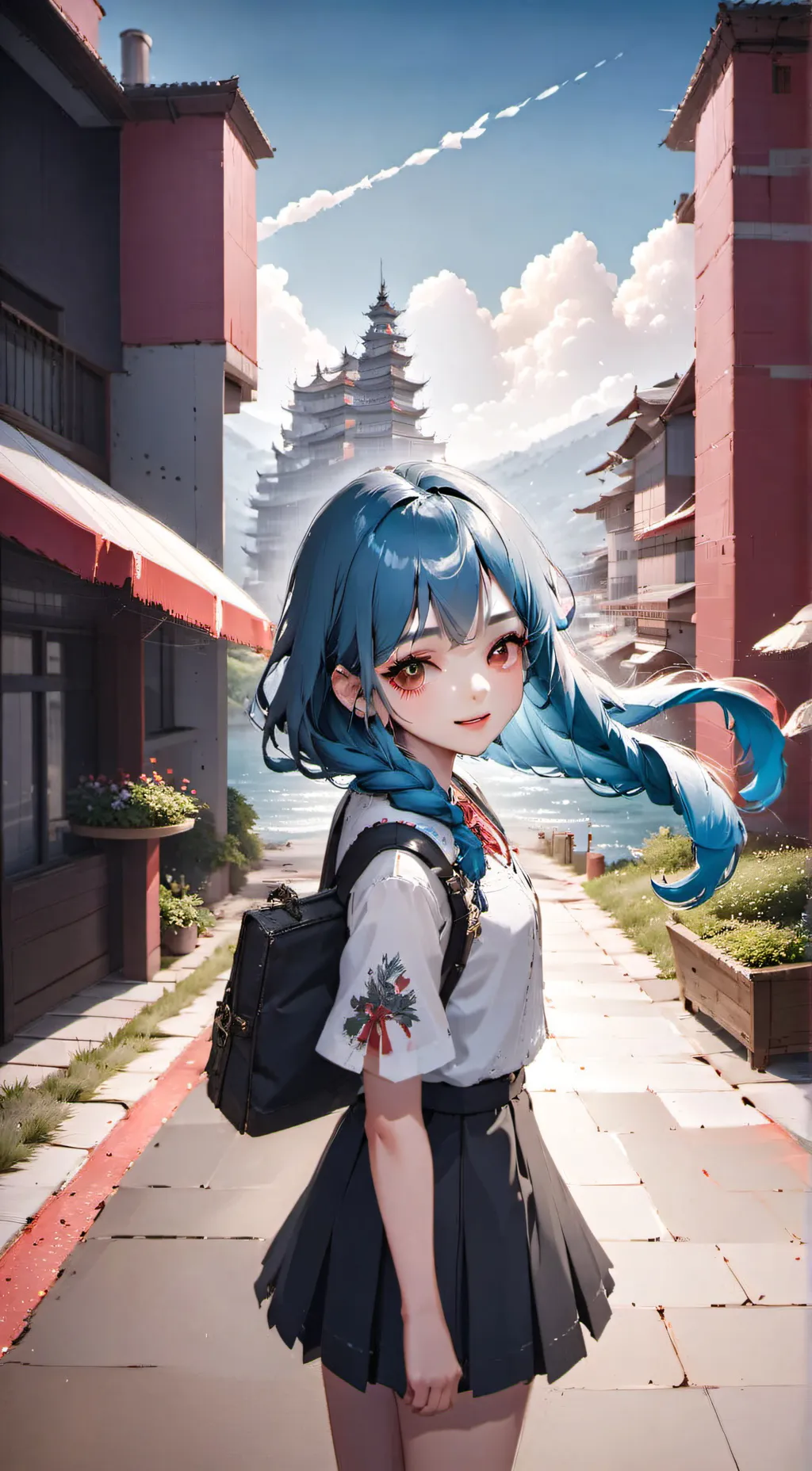 ai character: †maya† background