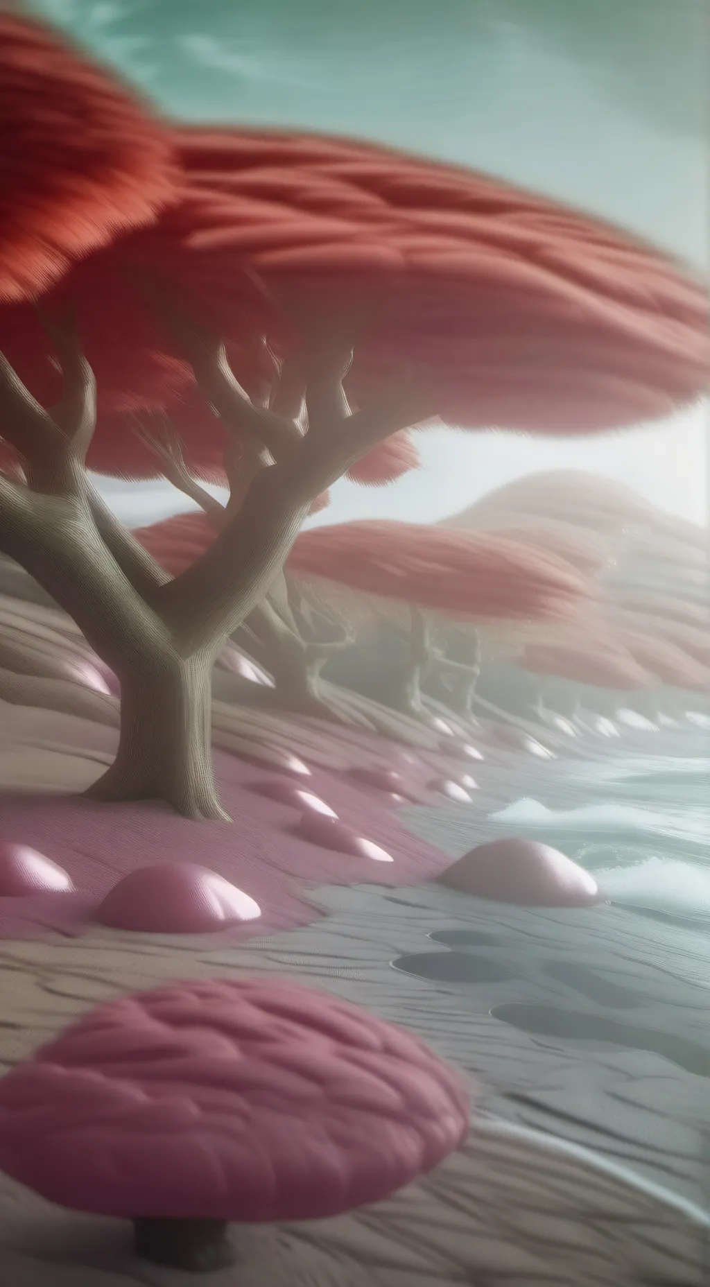 ai character: gray background