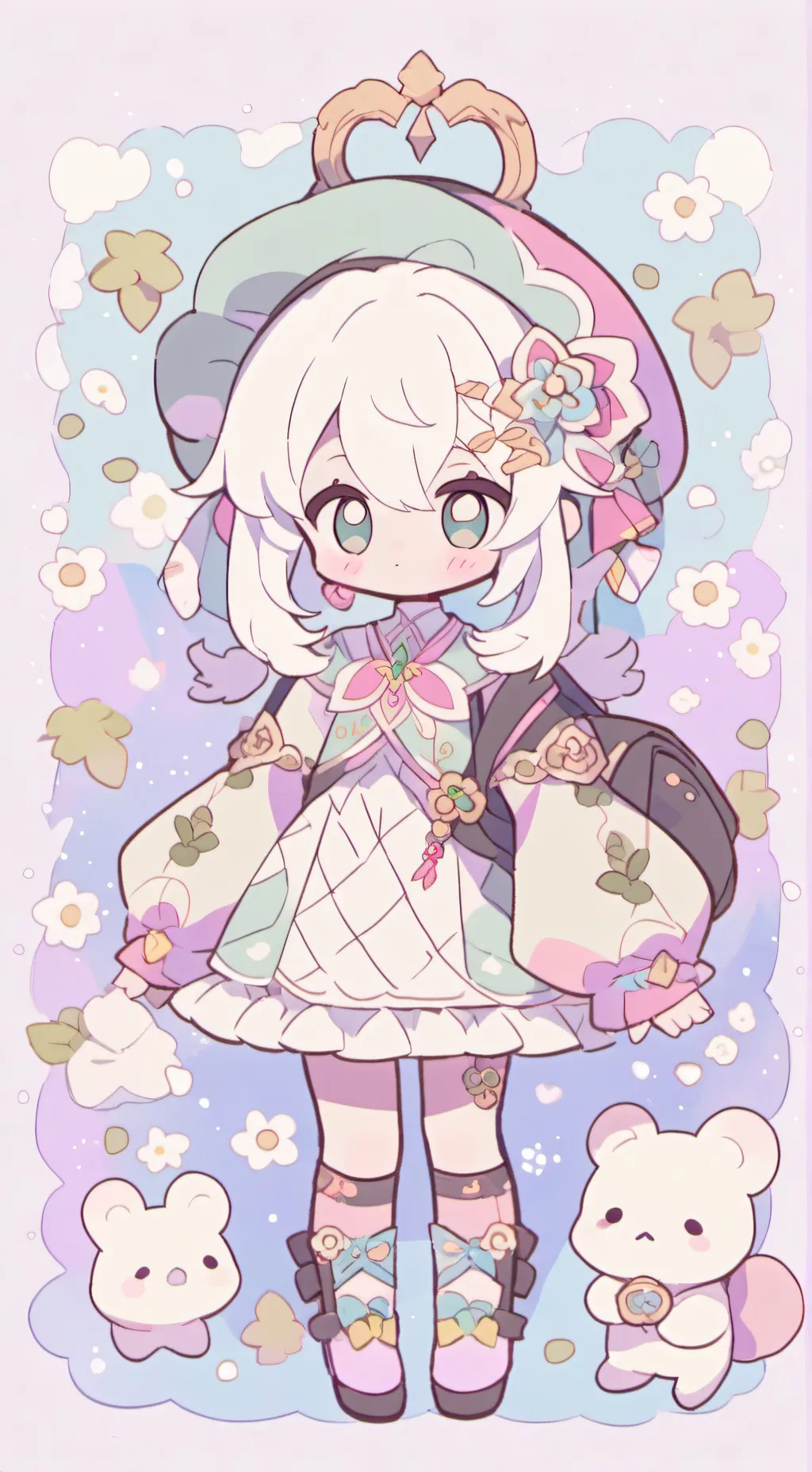 ai character: Raddy background