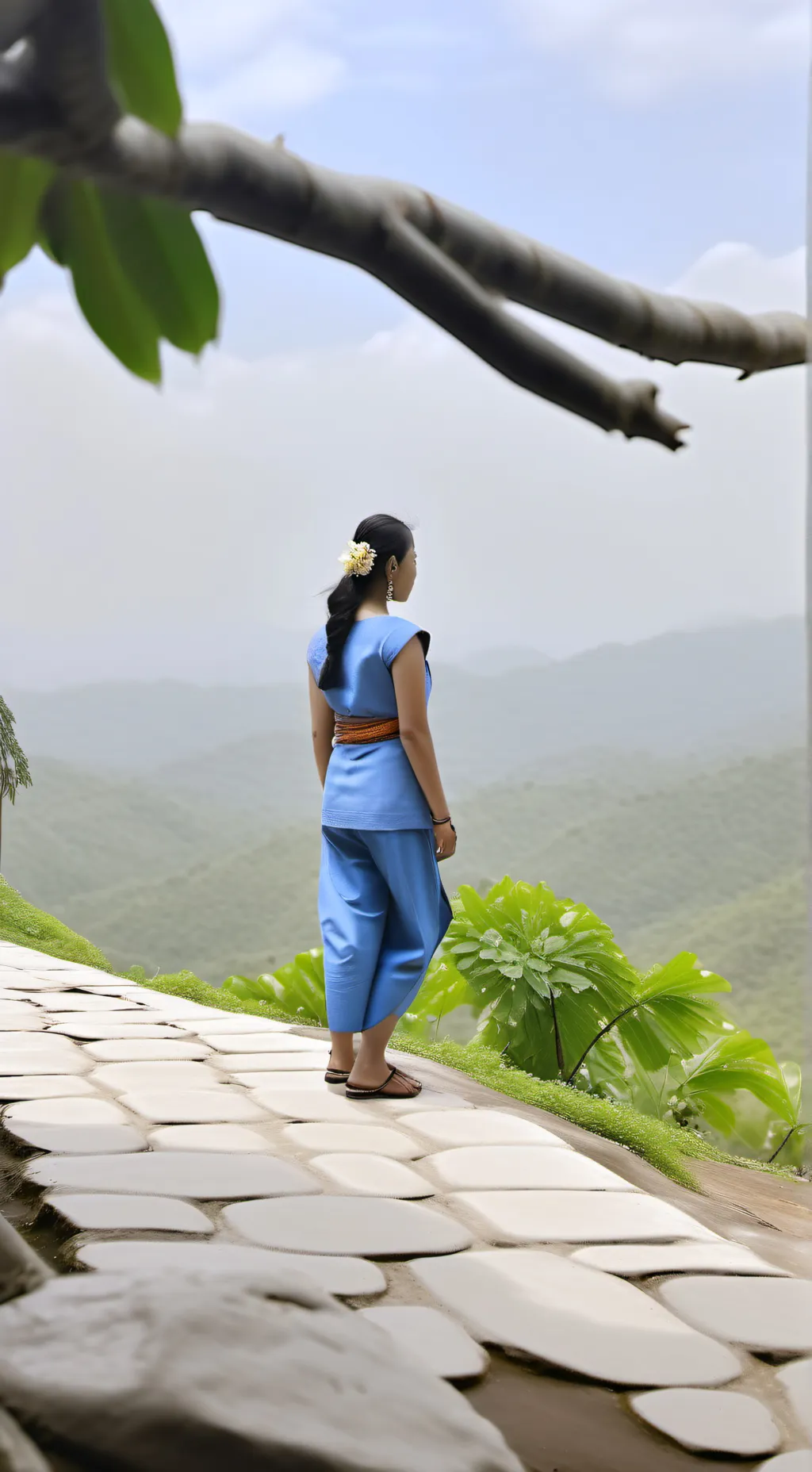 ai character: FILIPINO background