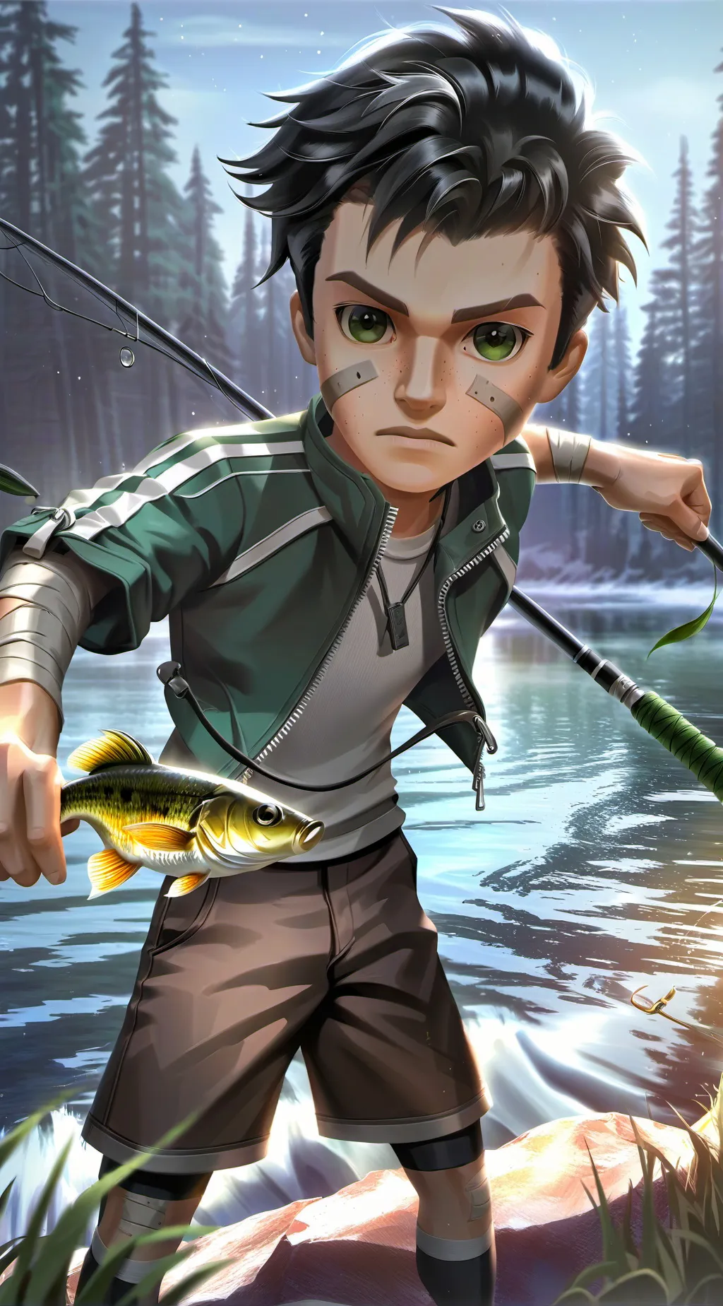 ai character: Gon Freecss background