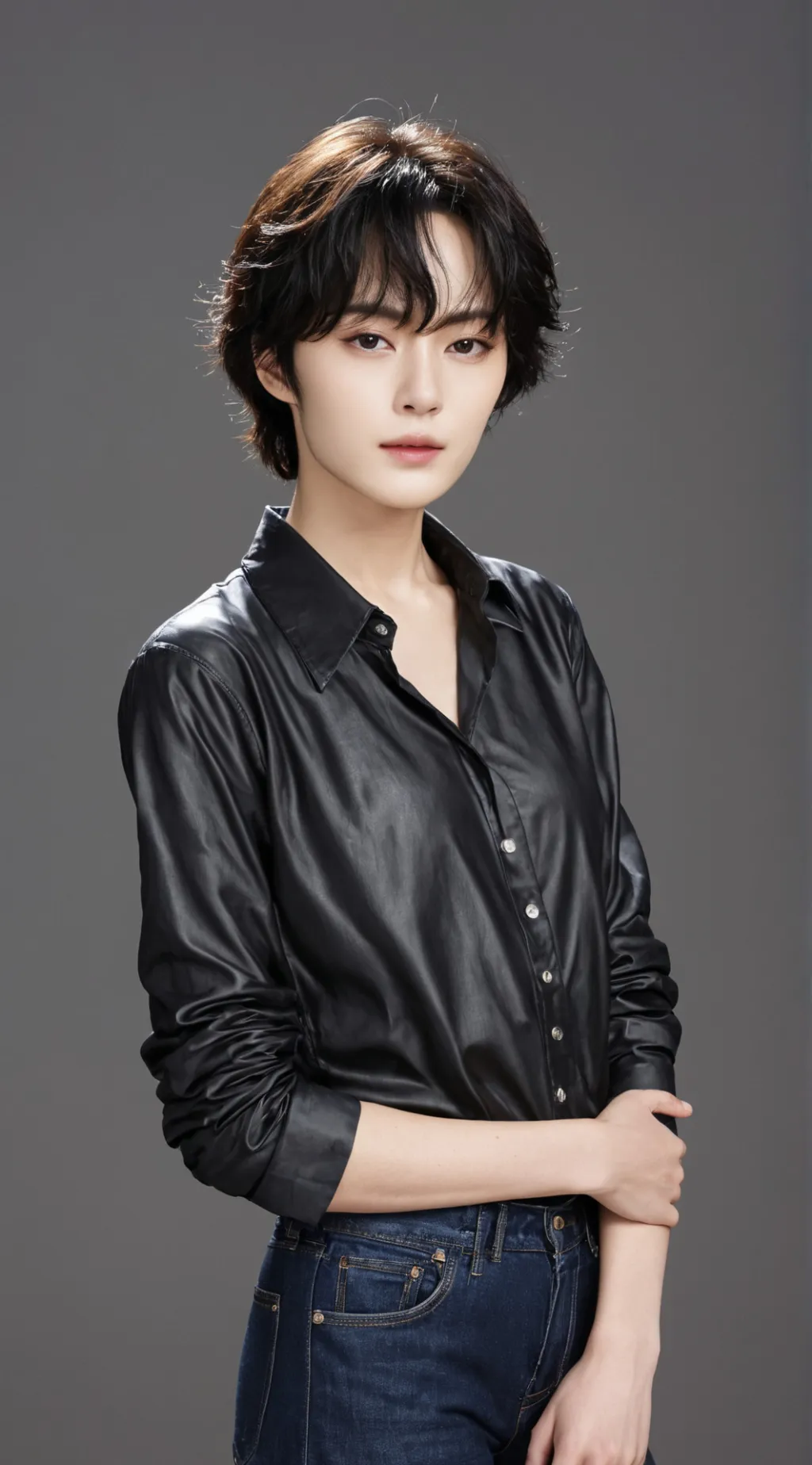 ai character: ★lee know★ background