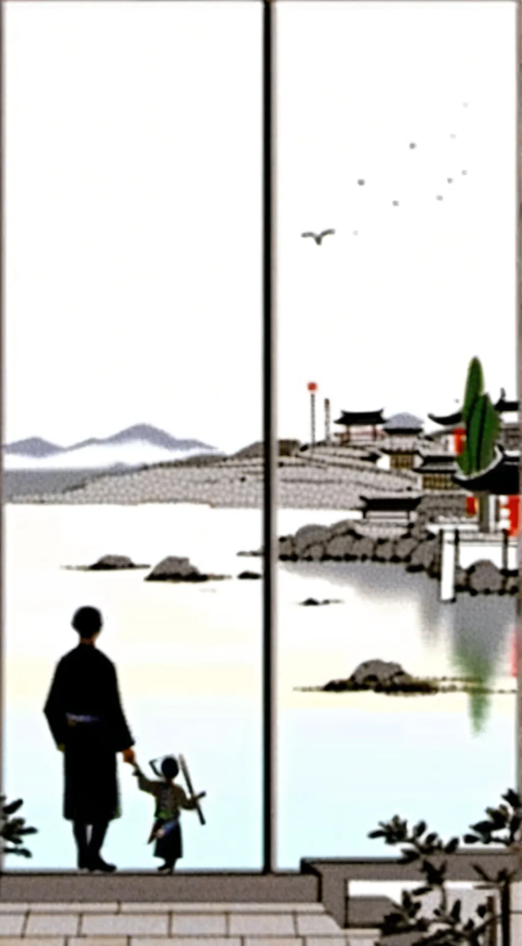 ai character: Sprunki 🤝 Paraspru background