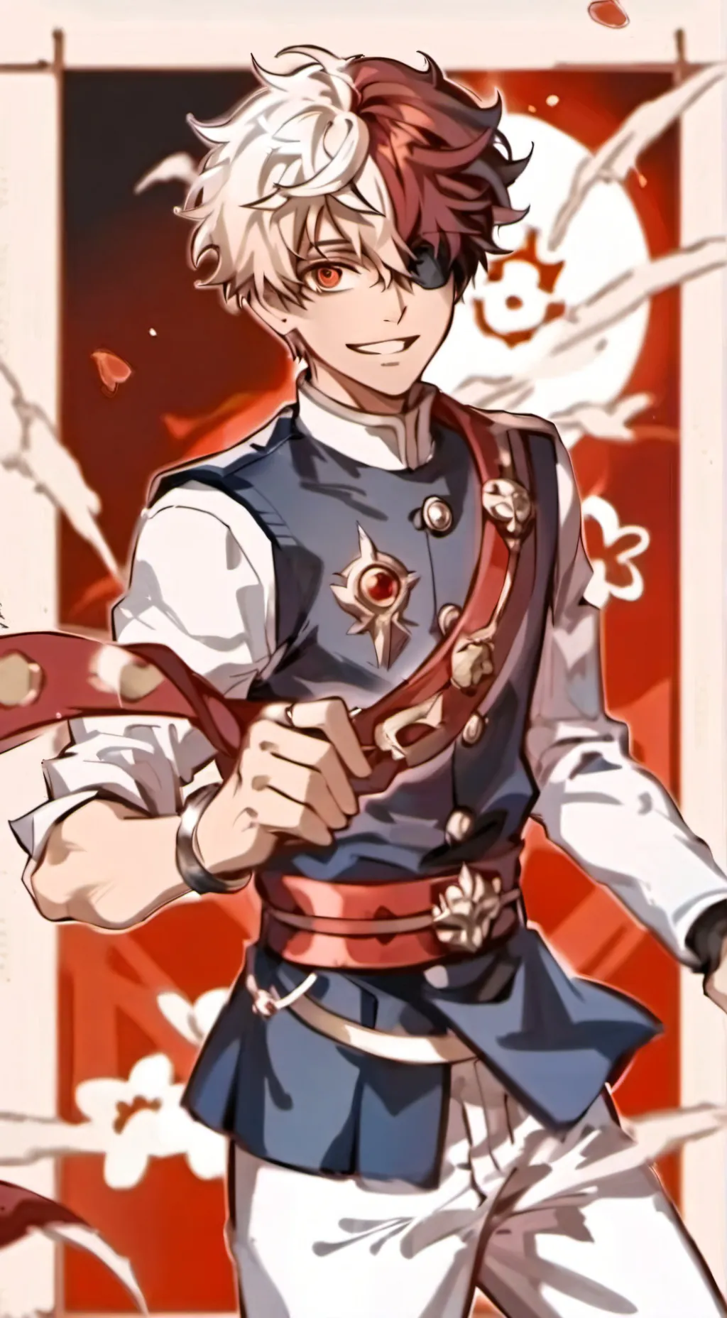 ai character: Shoto's brother! background