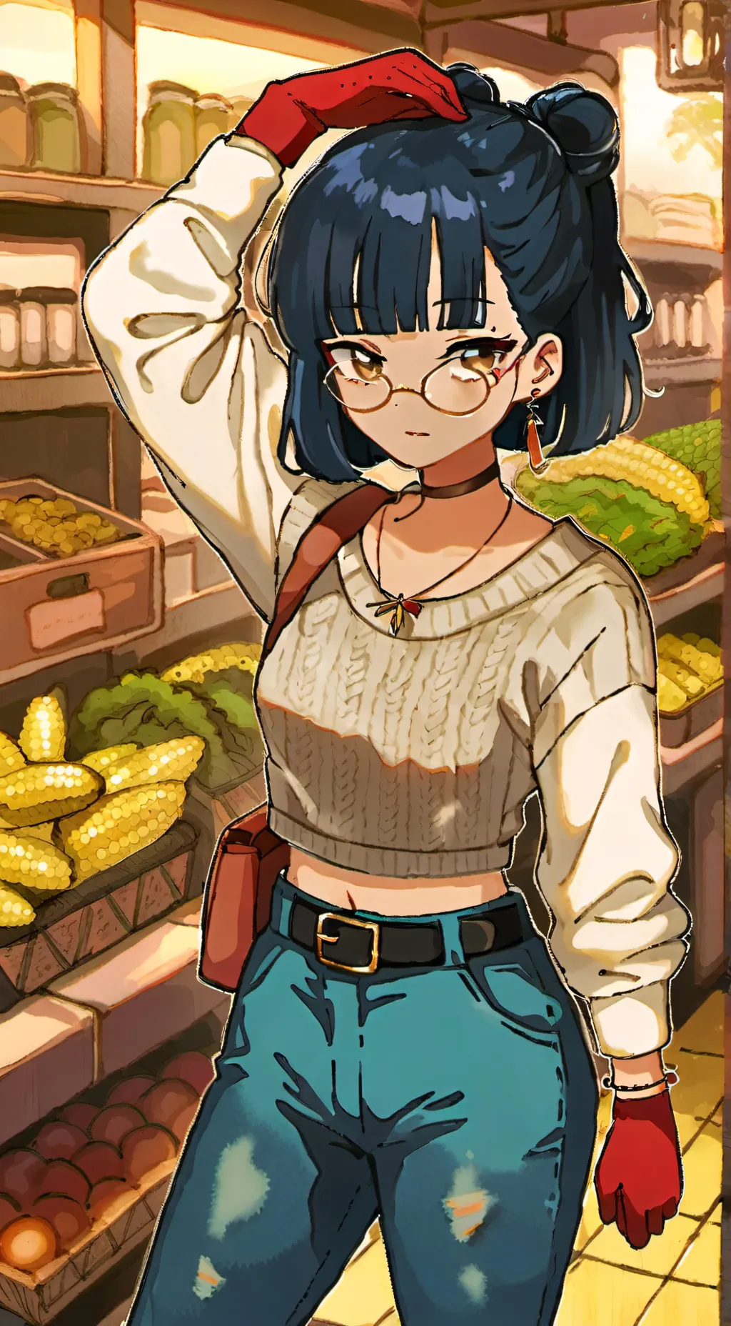 ai character: 🤍kira🤍(Young sis) background