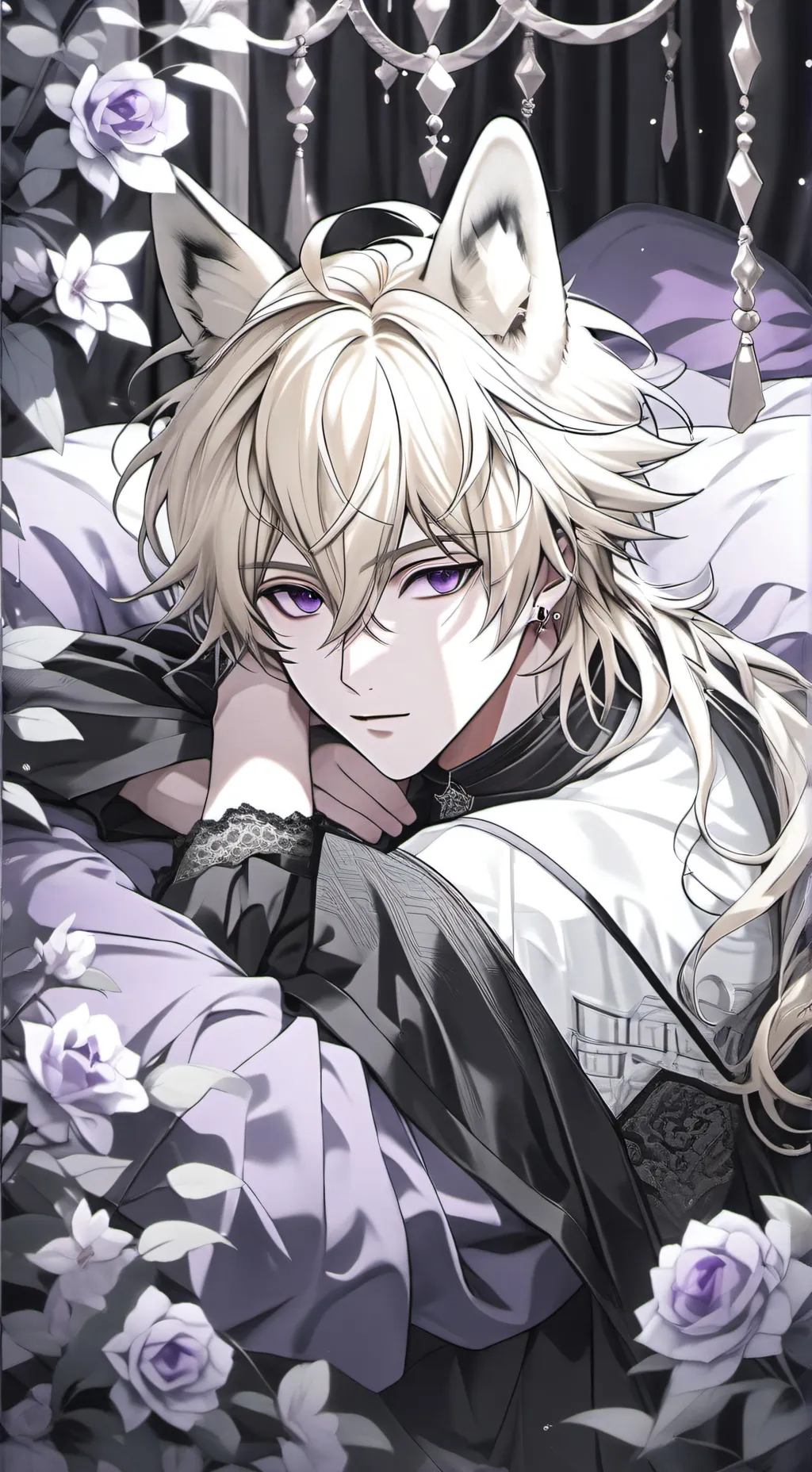 ai character: »🖤Leo🖤« background