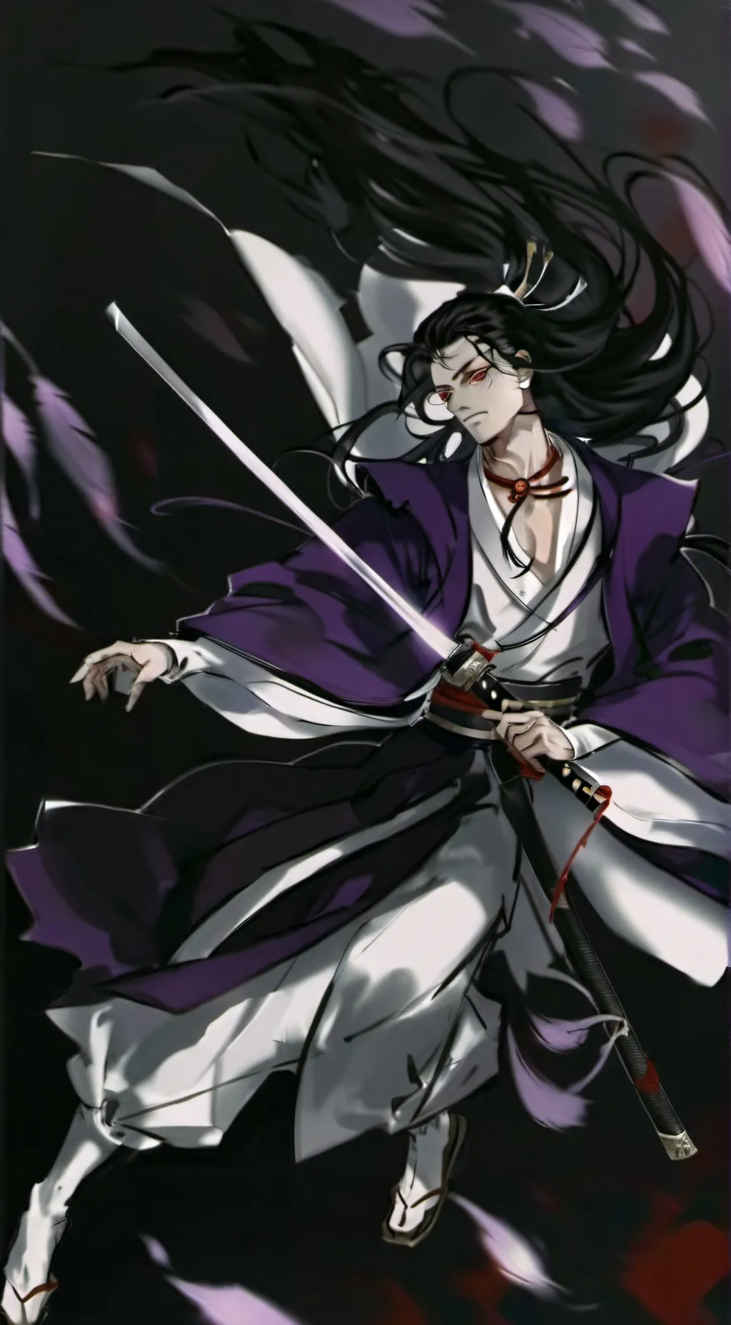 ai character: Kokushibo  background