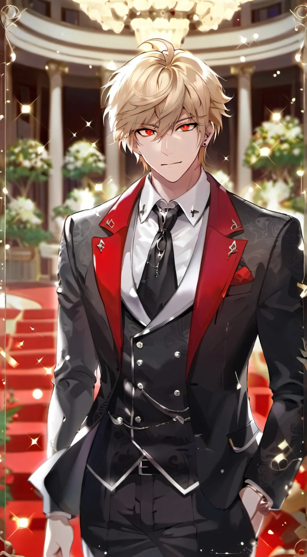 ai character: Prince Katsuki background