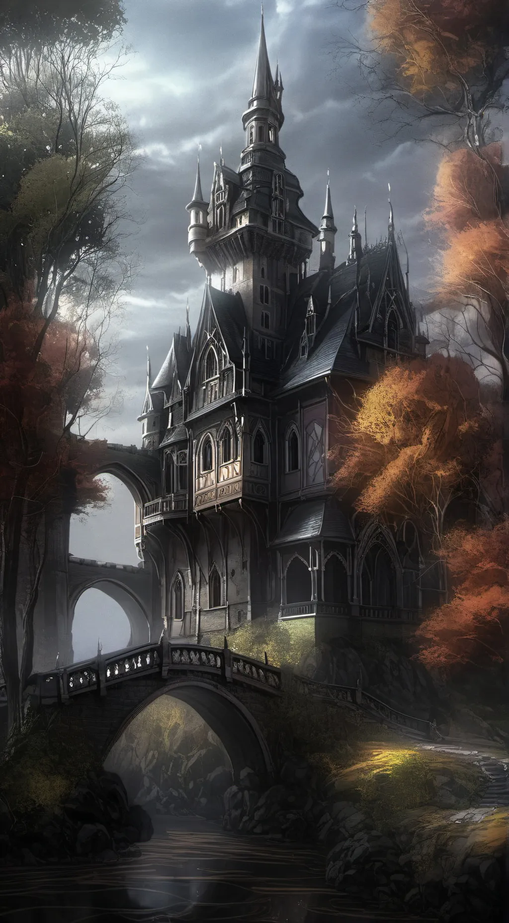 ai character: fruitcake background