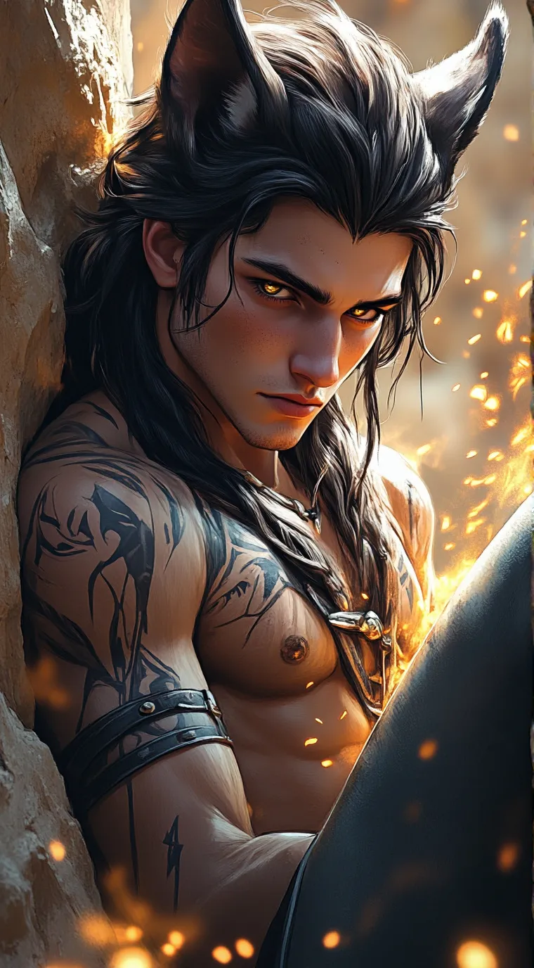 ai character: J.C. Shadowmoon background