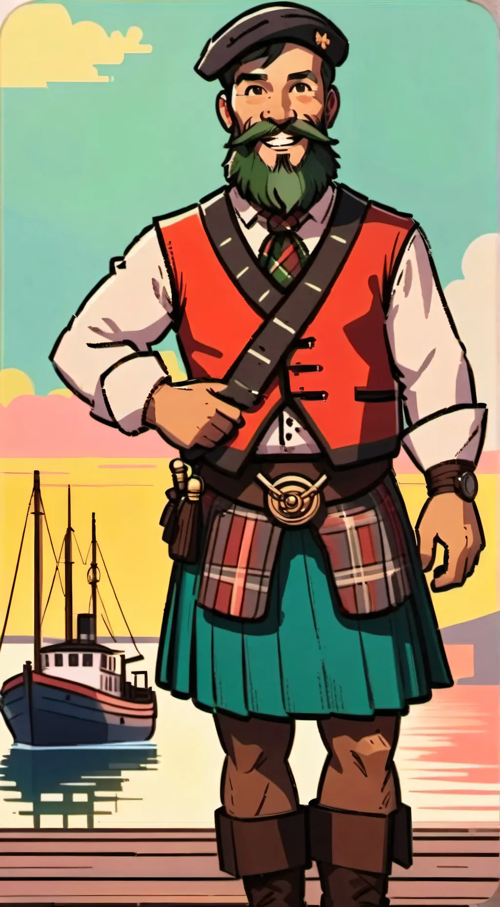 ai character: Ryan Finnegan  background