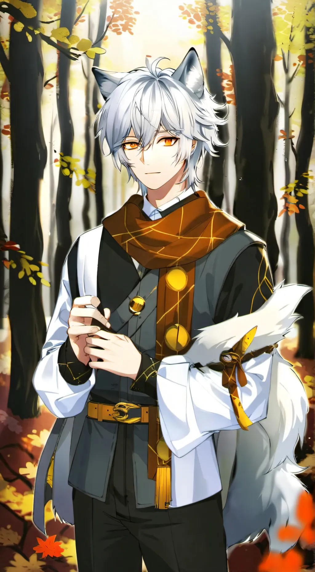 ai character: Damion background