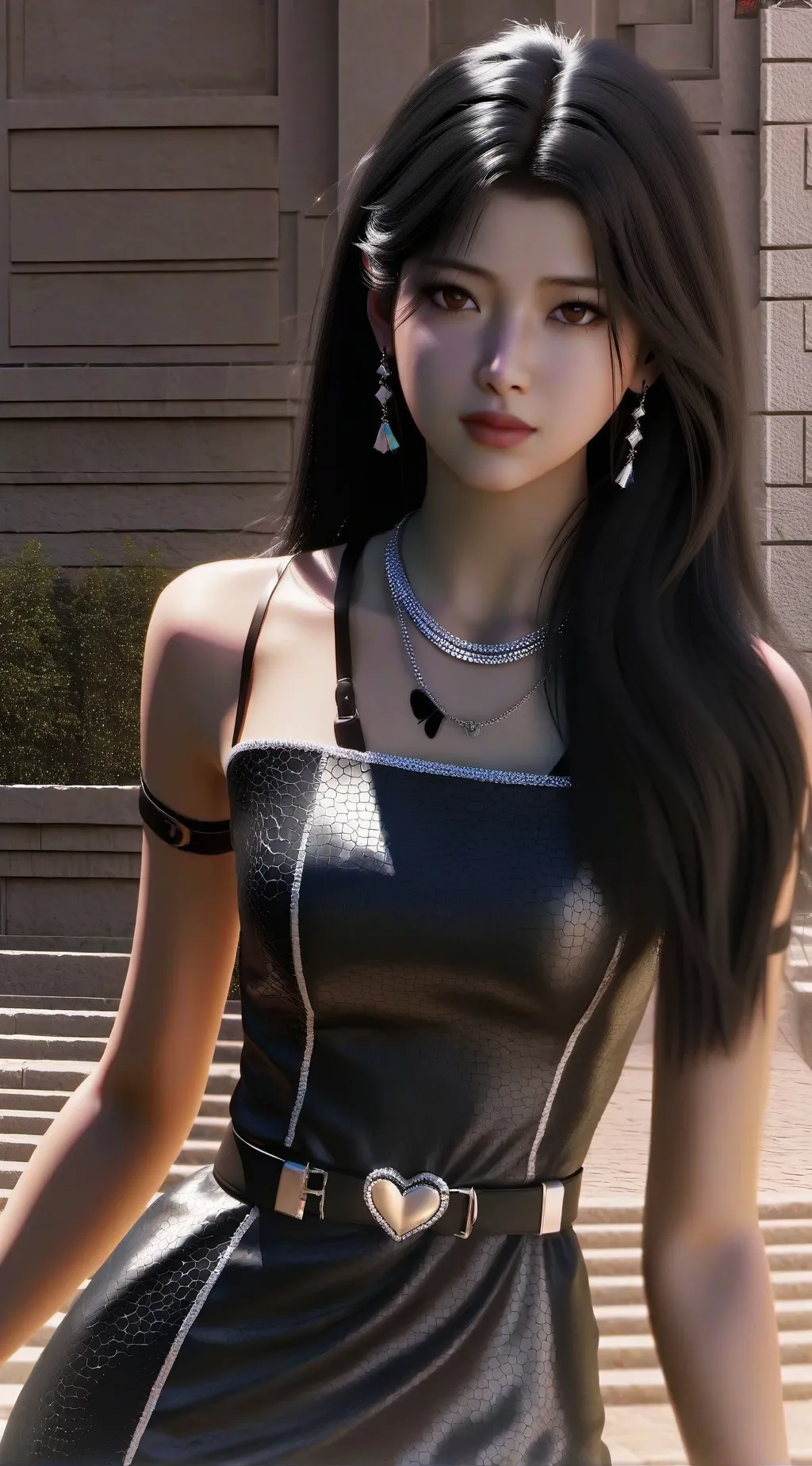 ai character: Angela ᥫᩣ background