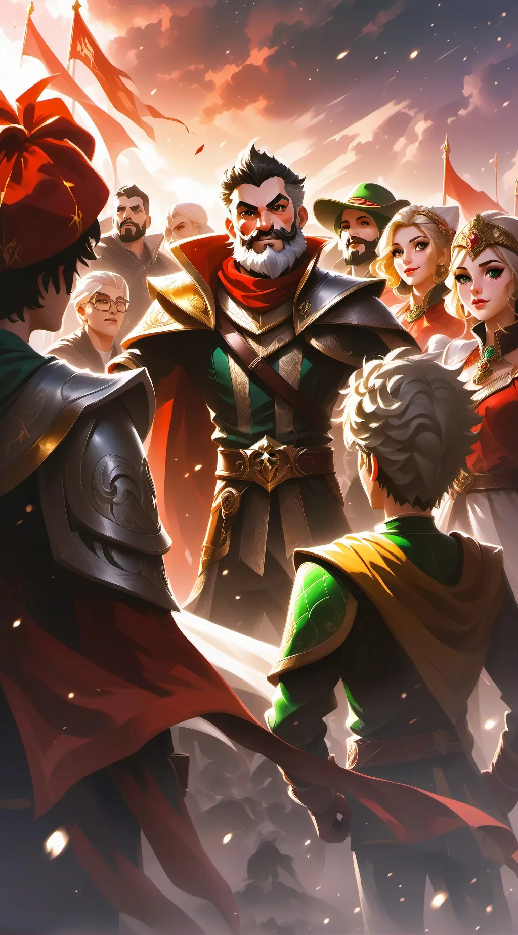 ai character: CLASSE MATTA background