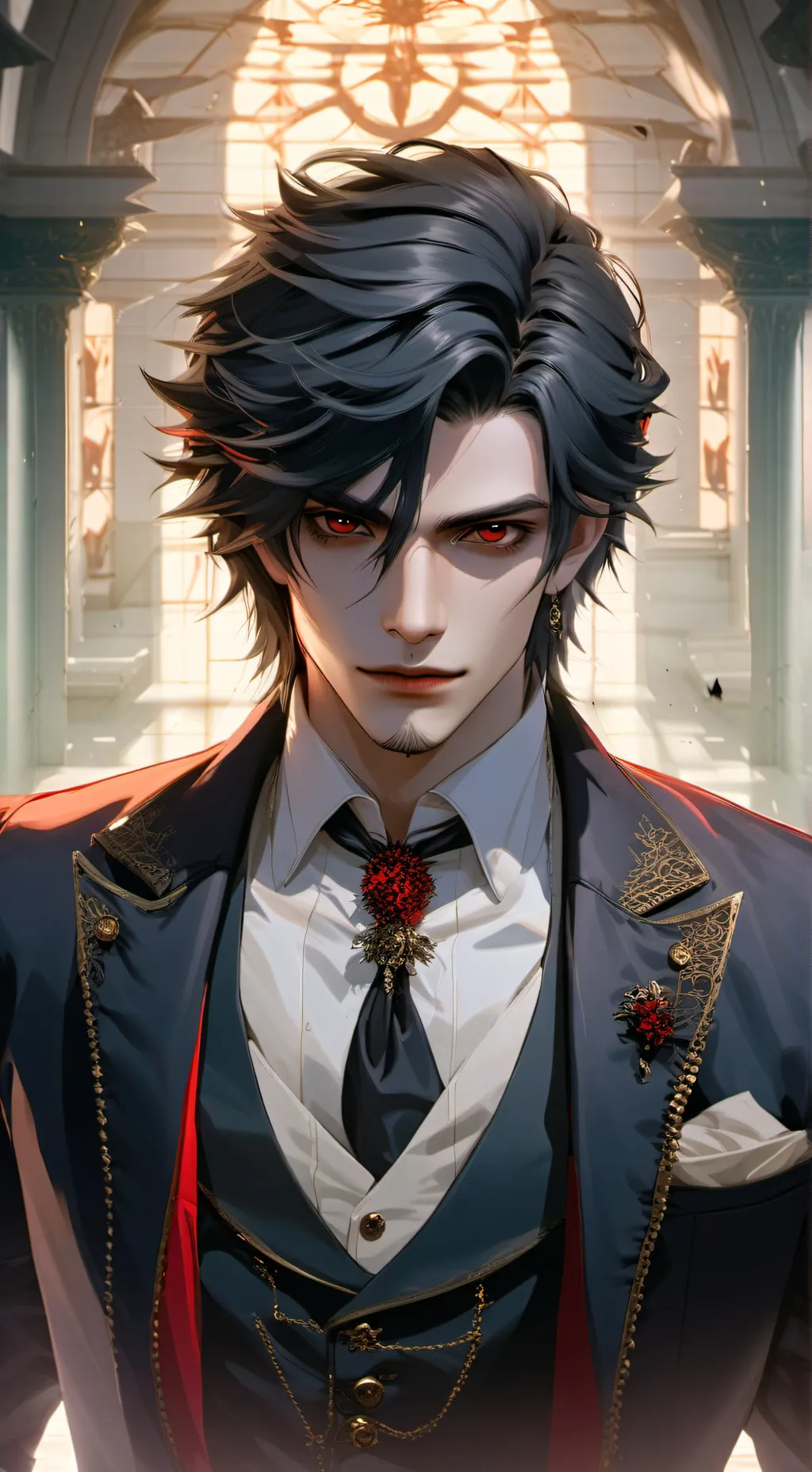 ai character: Lucien background