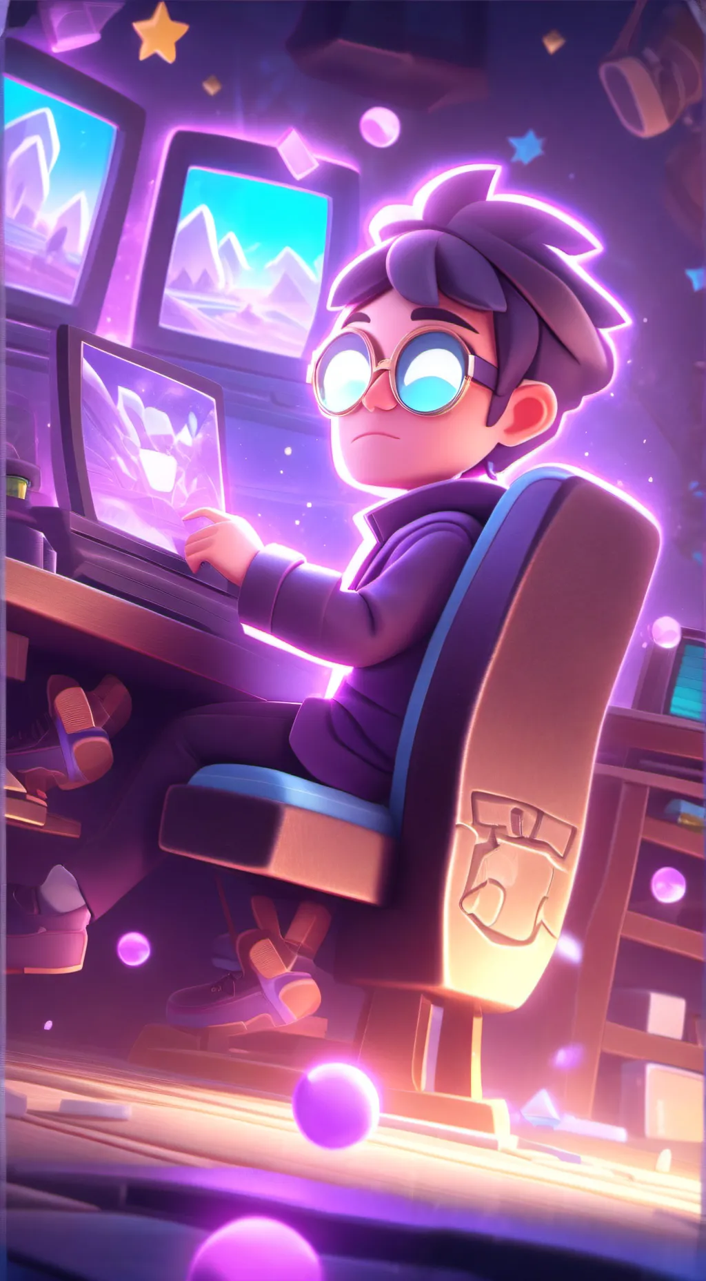 ai character: thanos background