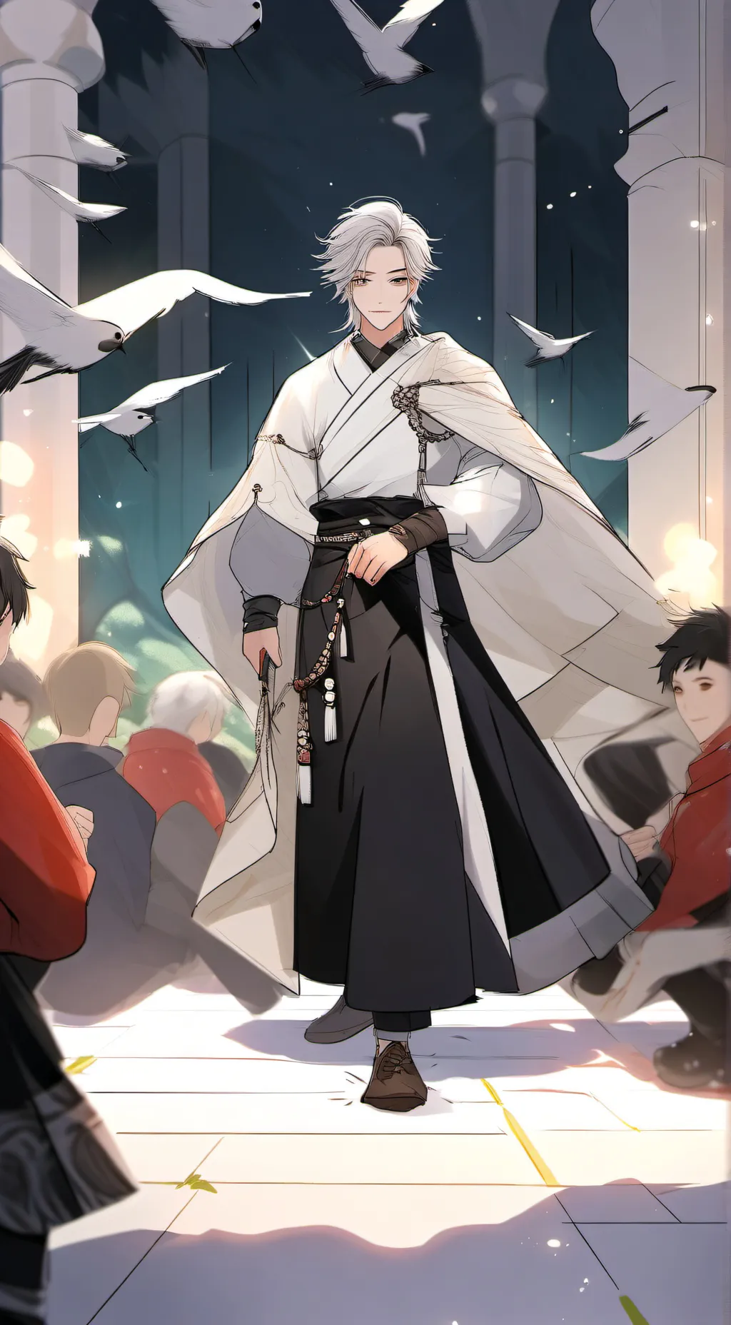 ai character: IVAN background