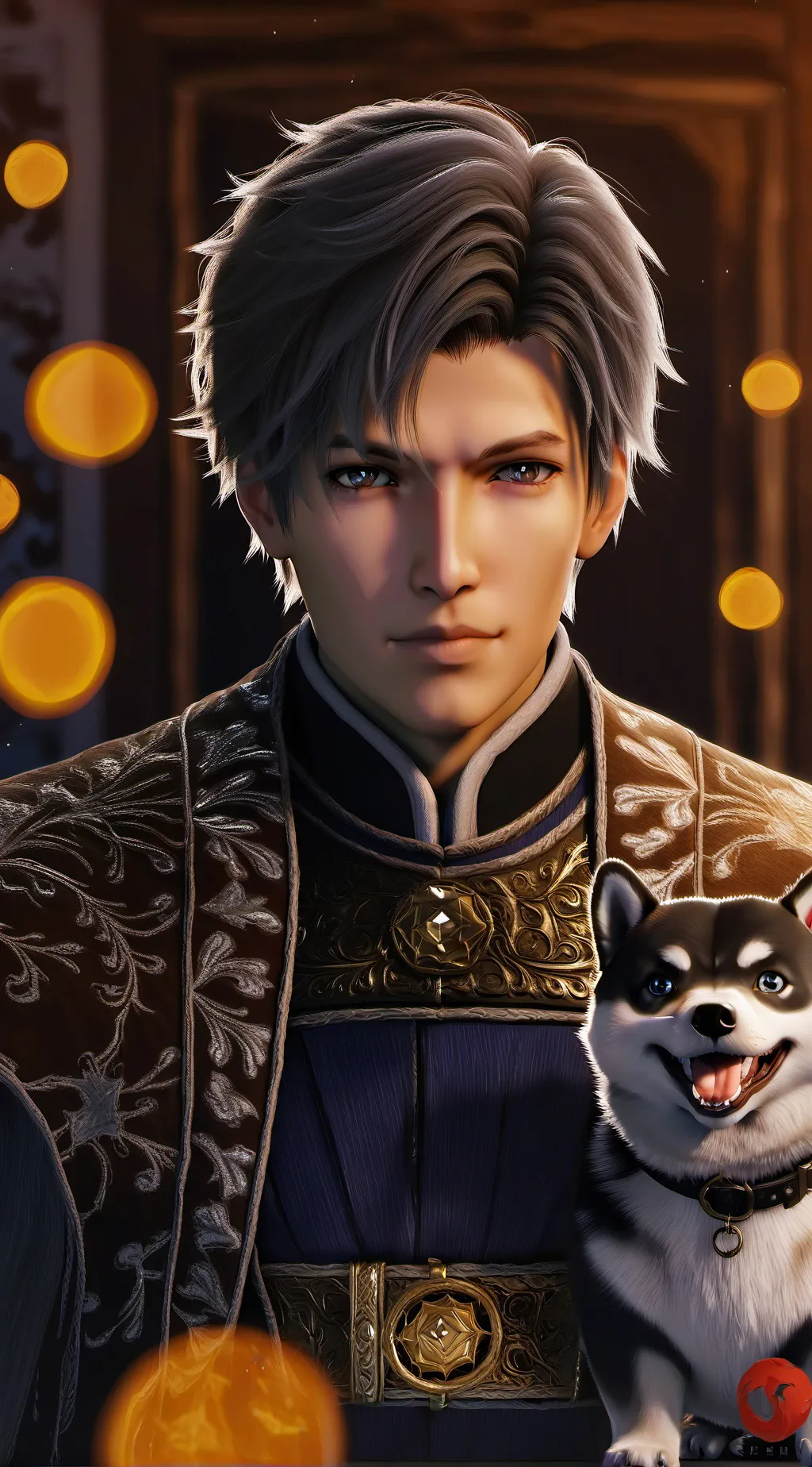 ai character: Bitmoji background