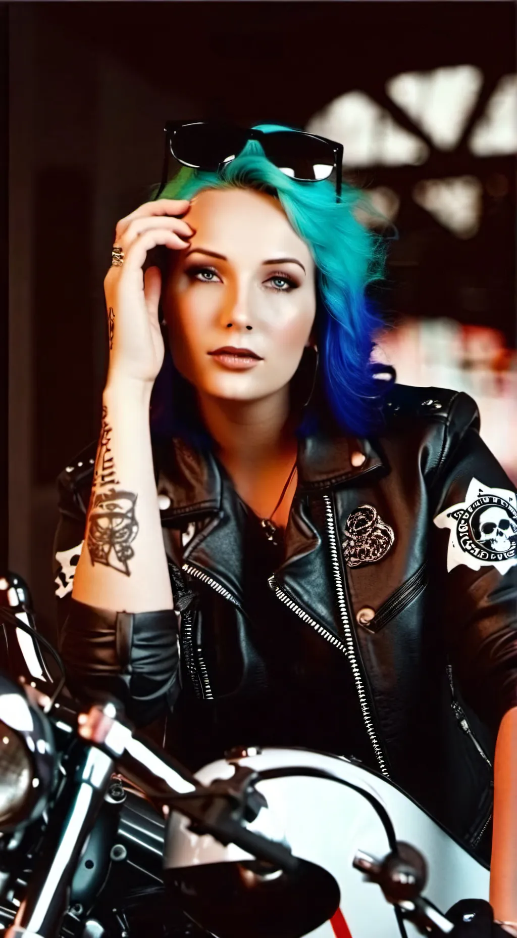 ai character: Raven background