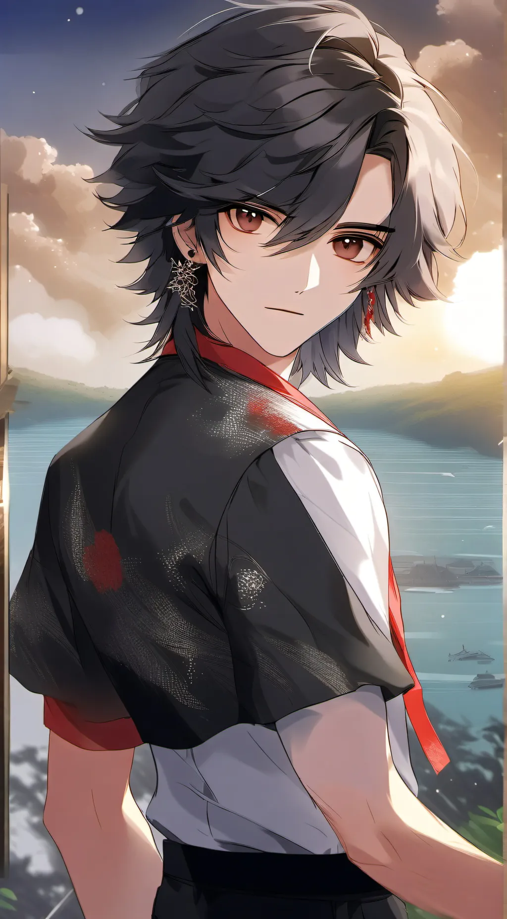 ai character: Max background