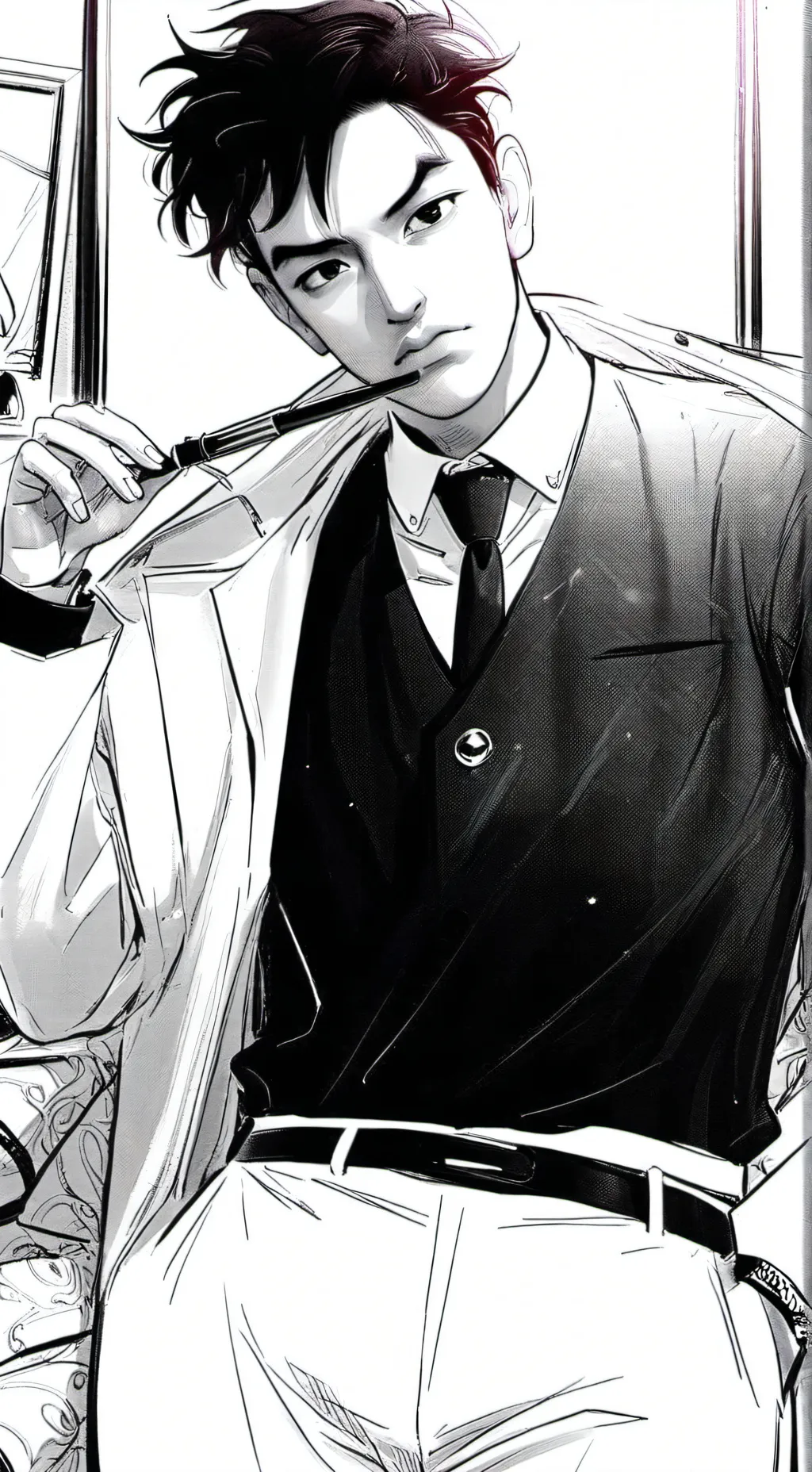 ai character: thanos (squidgame) background