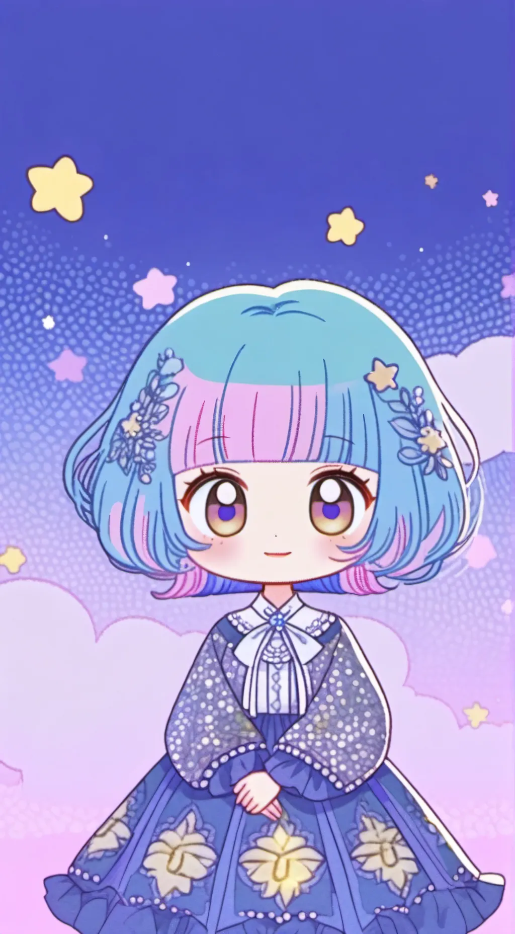 ai character: Lucyping background