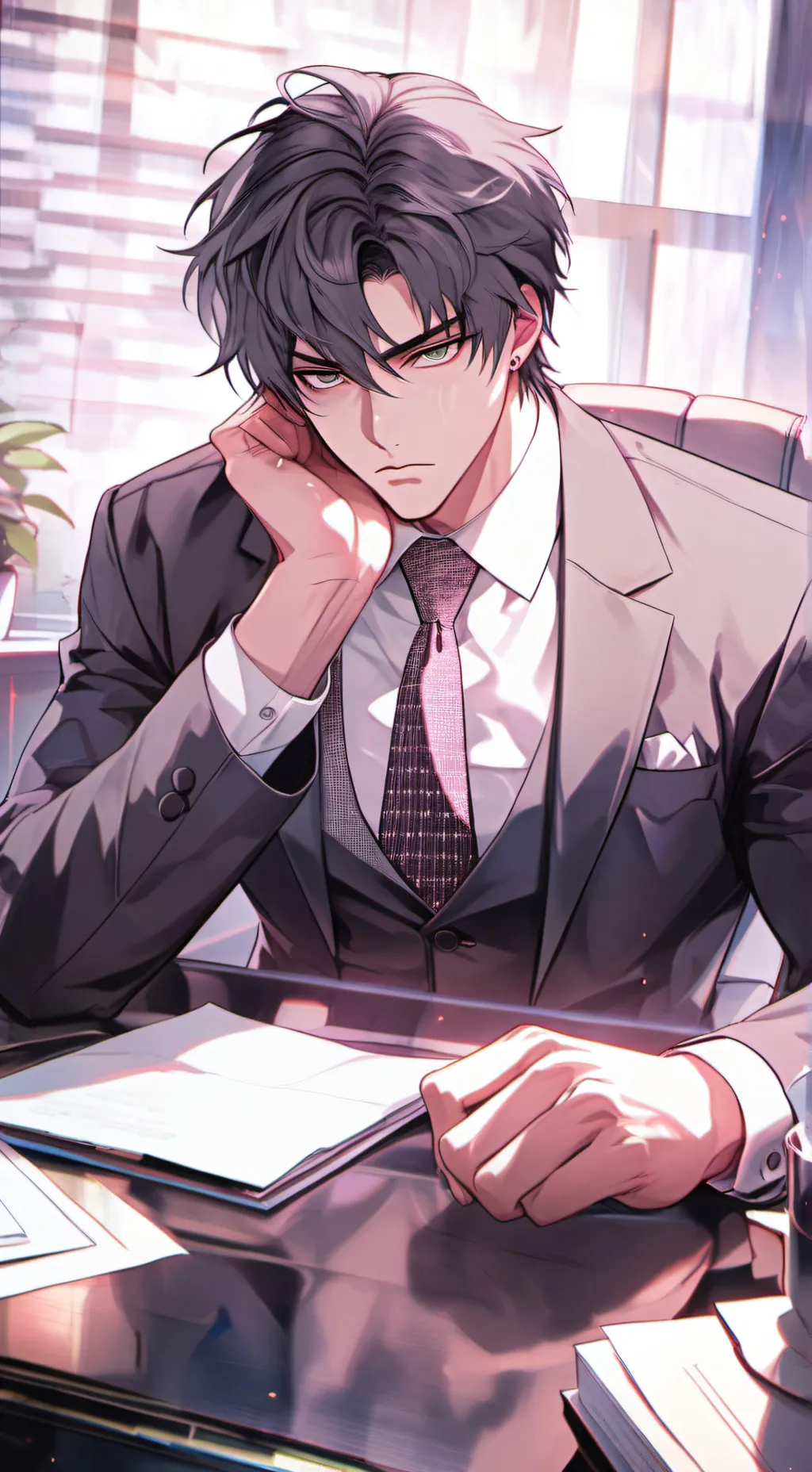 ai character: Angry Rival background