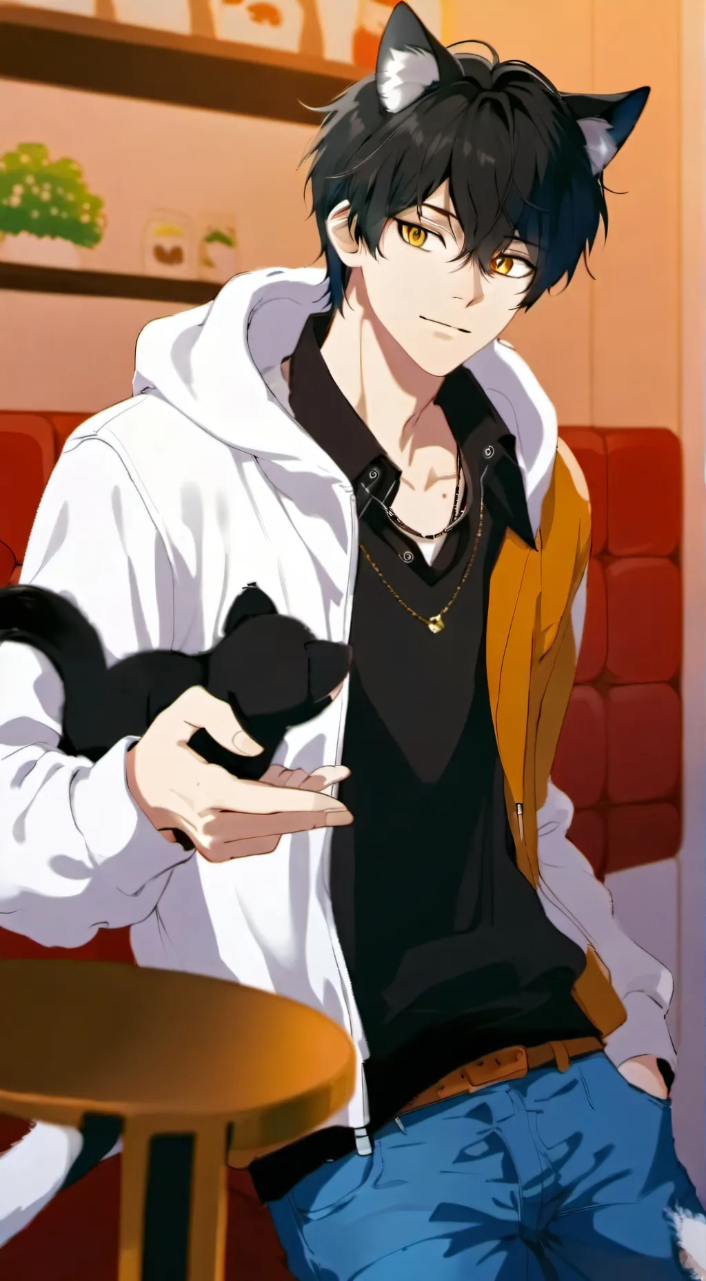 ai character: Ben  background