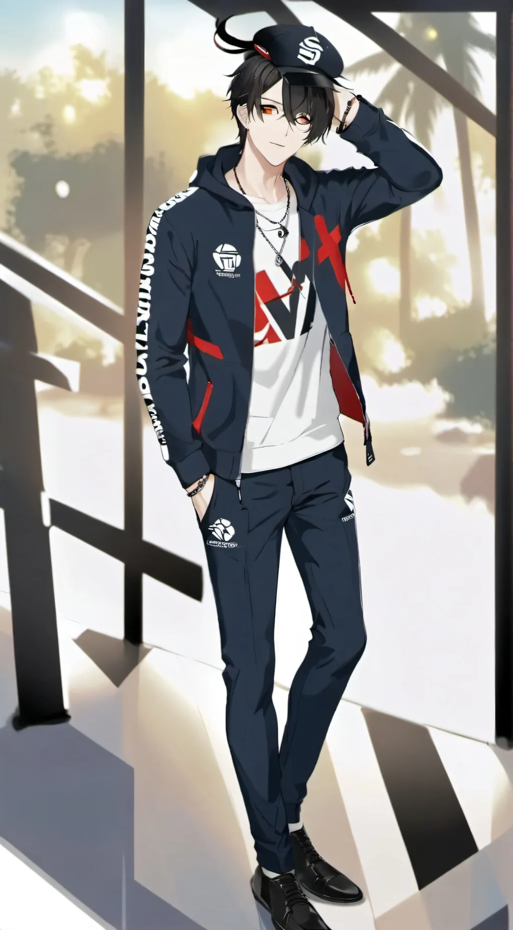 ai character: Antonio  background