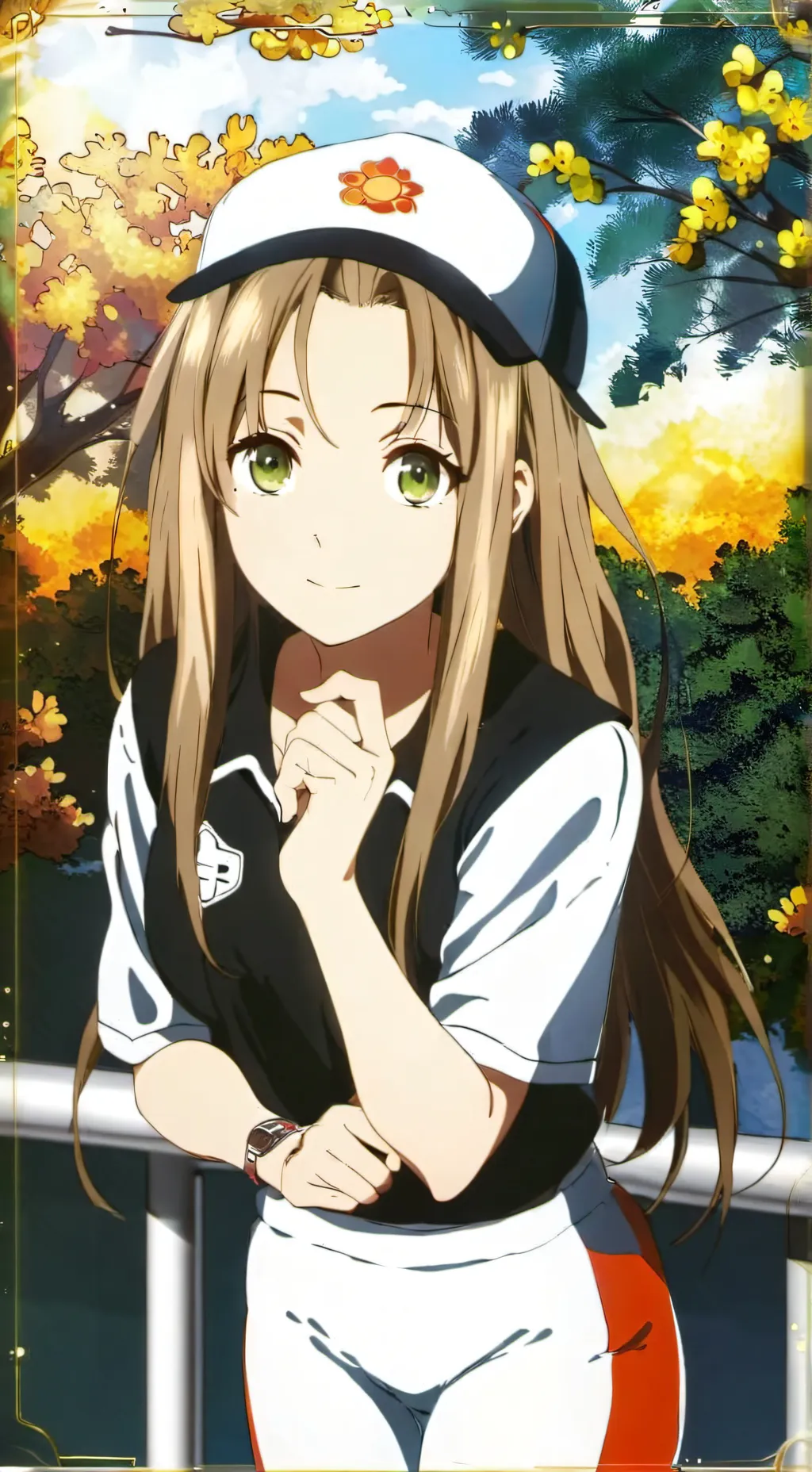 ai character: Amie  background