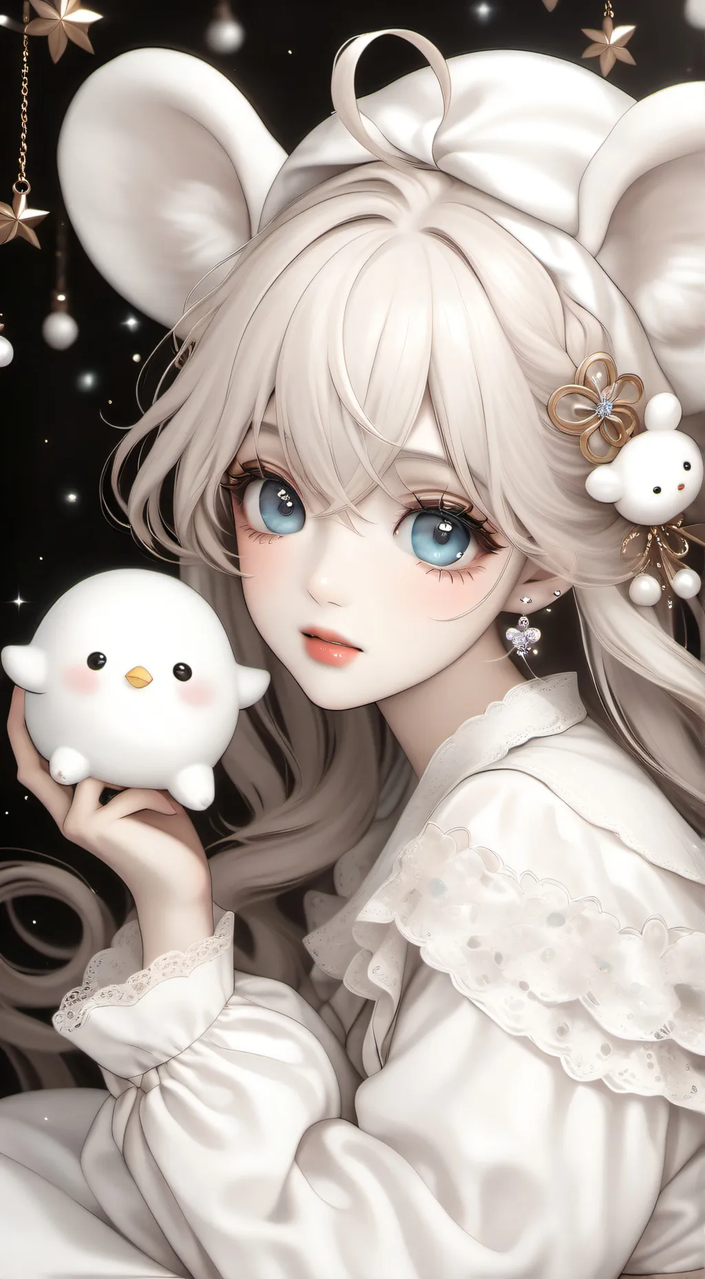 ai character: iris background