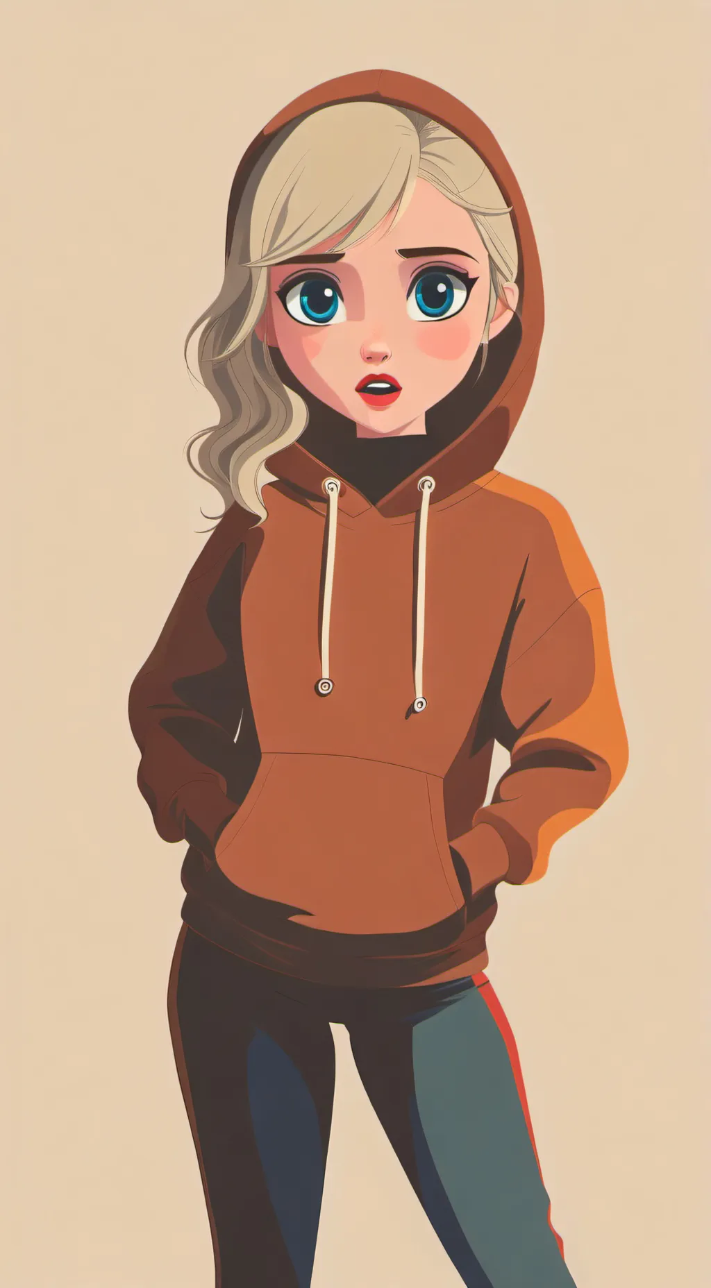 ai character: shadow background